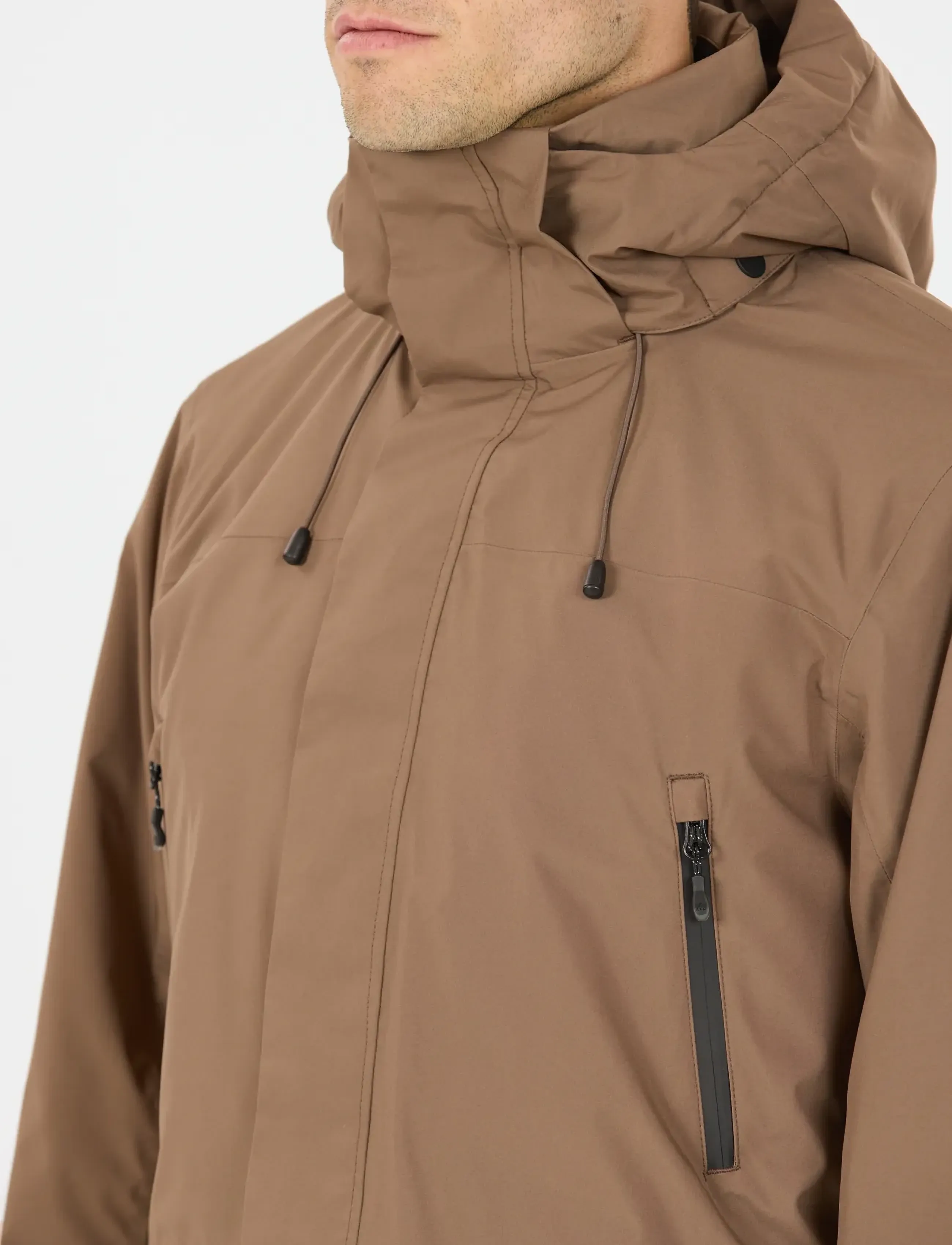Whistler - Nordvik M Parka - parkas - chocolate chip - 0