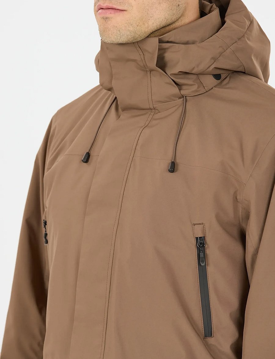 Whistler - Nordvik M Parka - parkas - chocolate chip - 0