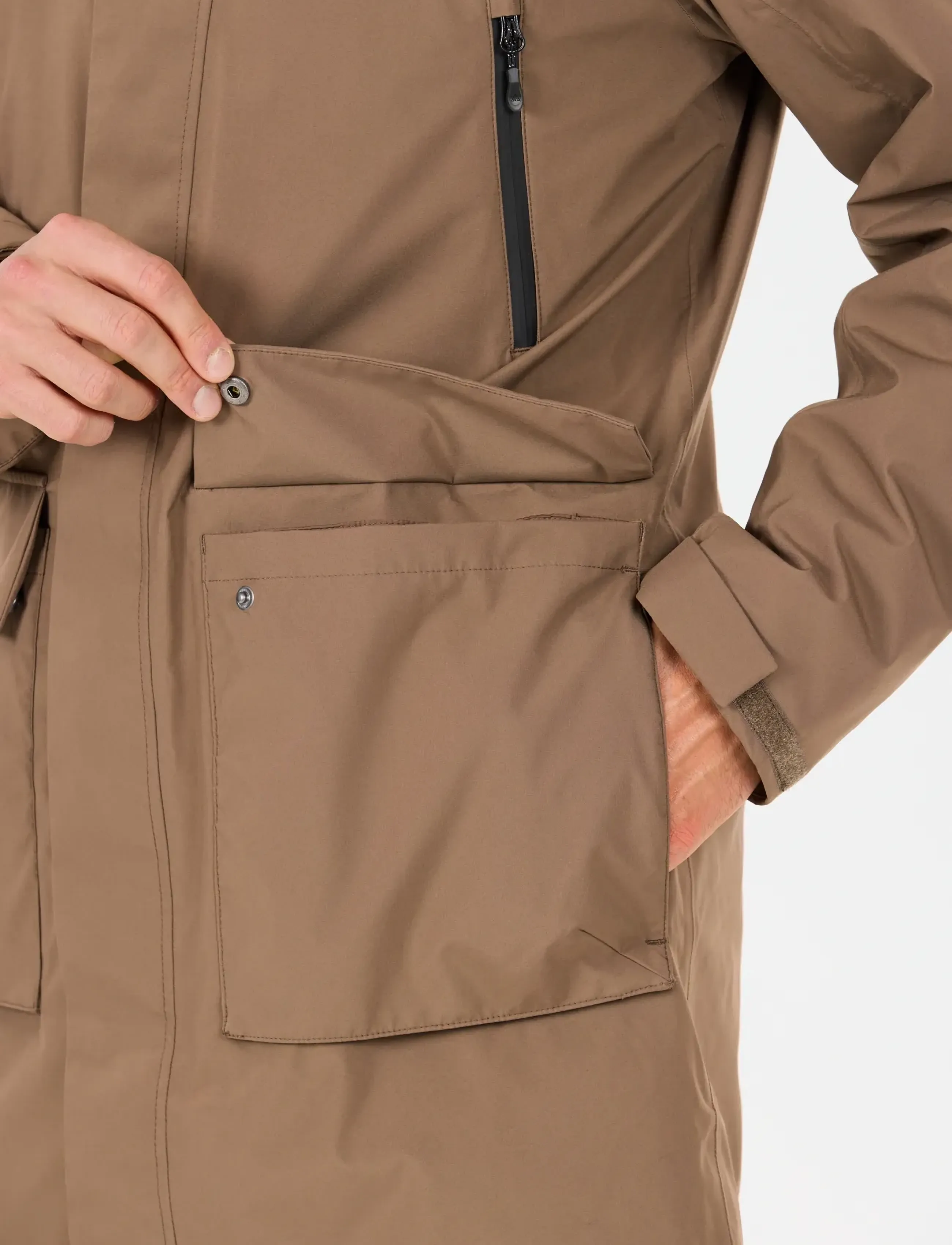Whistler - Nordvik M Parka - parkas - chocolate chip - 3