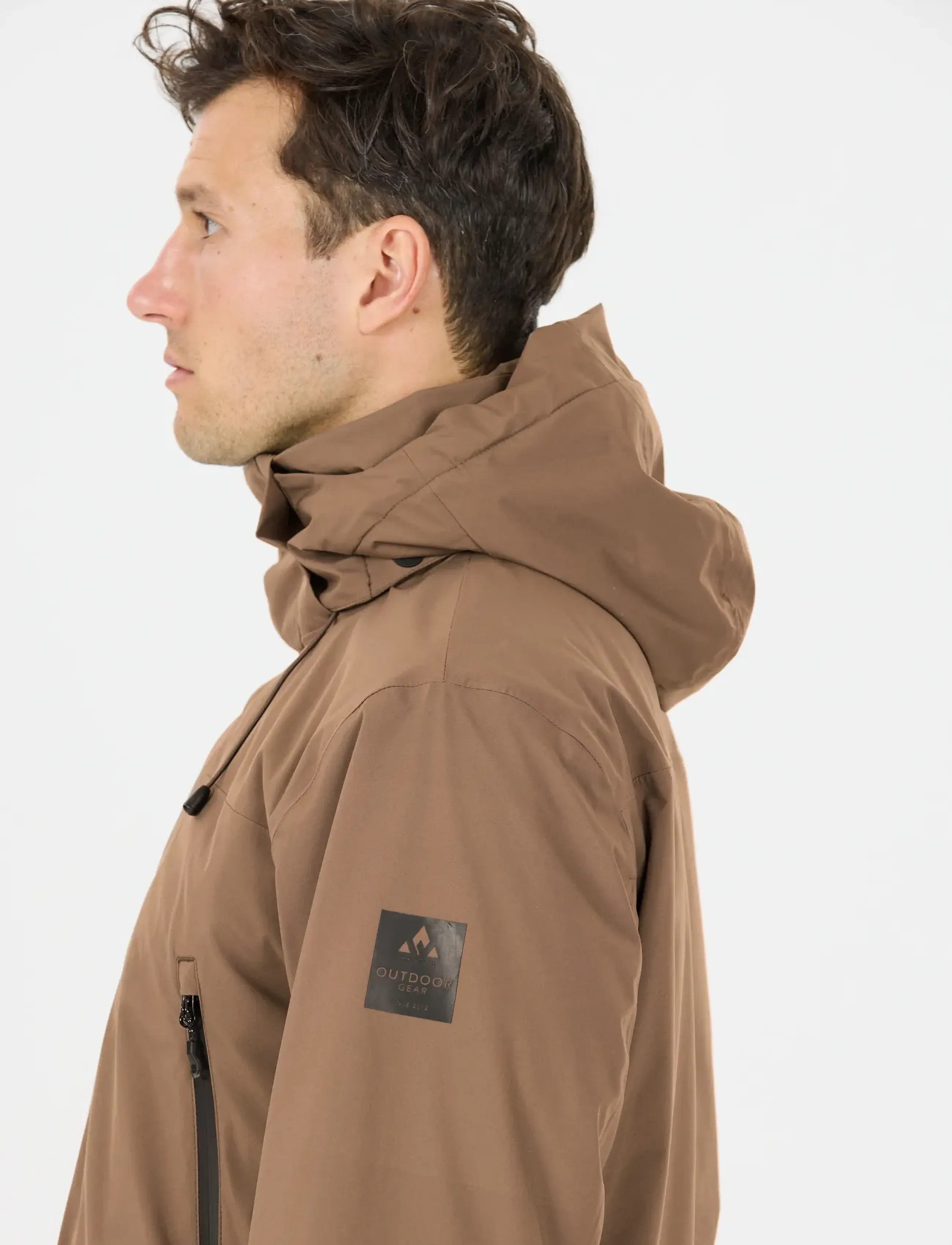 Whistler - Nordvik M Parka - parkas - chocolate chip - 4