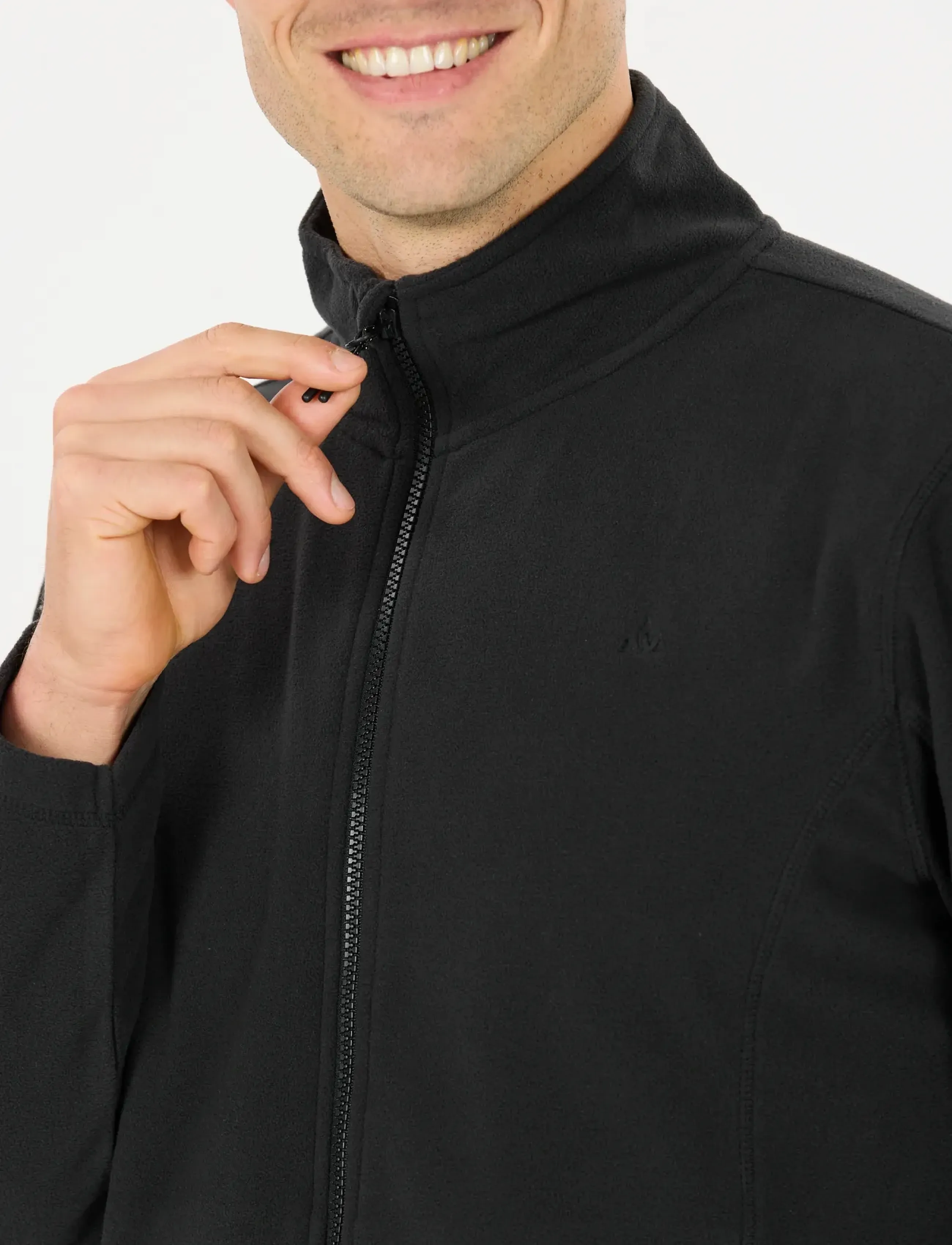 Whistler - Romark M Fleece Jacket - oberteile - black - 0