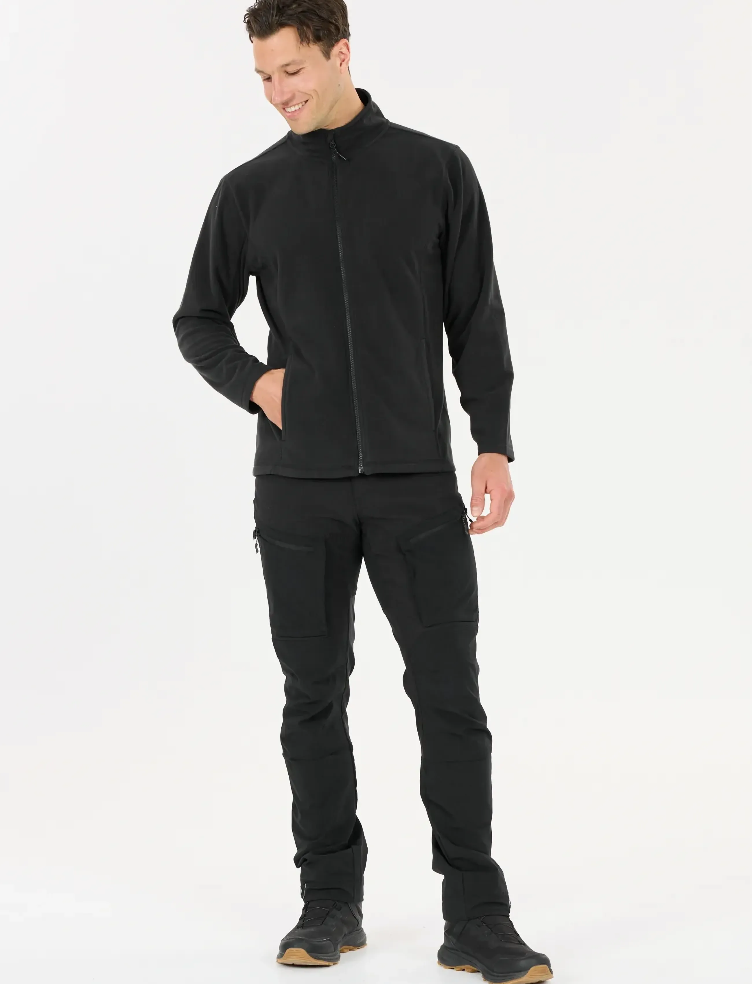 Whistler - Romark M Fleece Jacket - oberteile - black - 4
