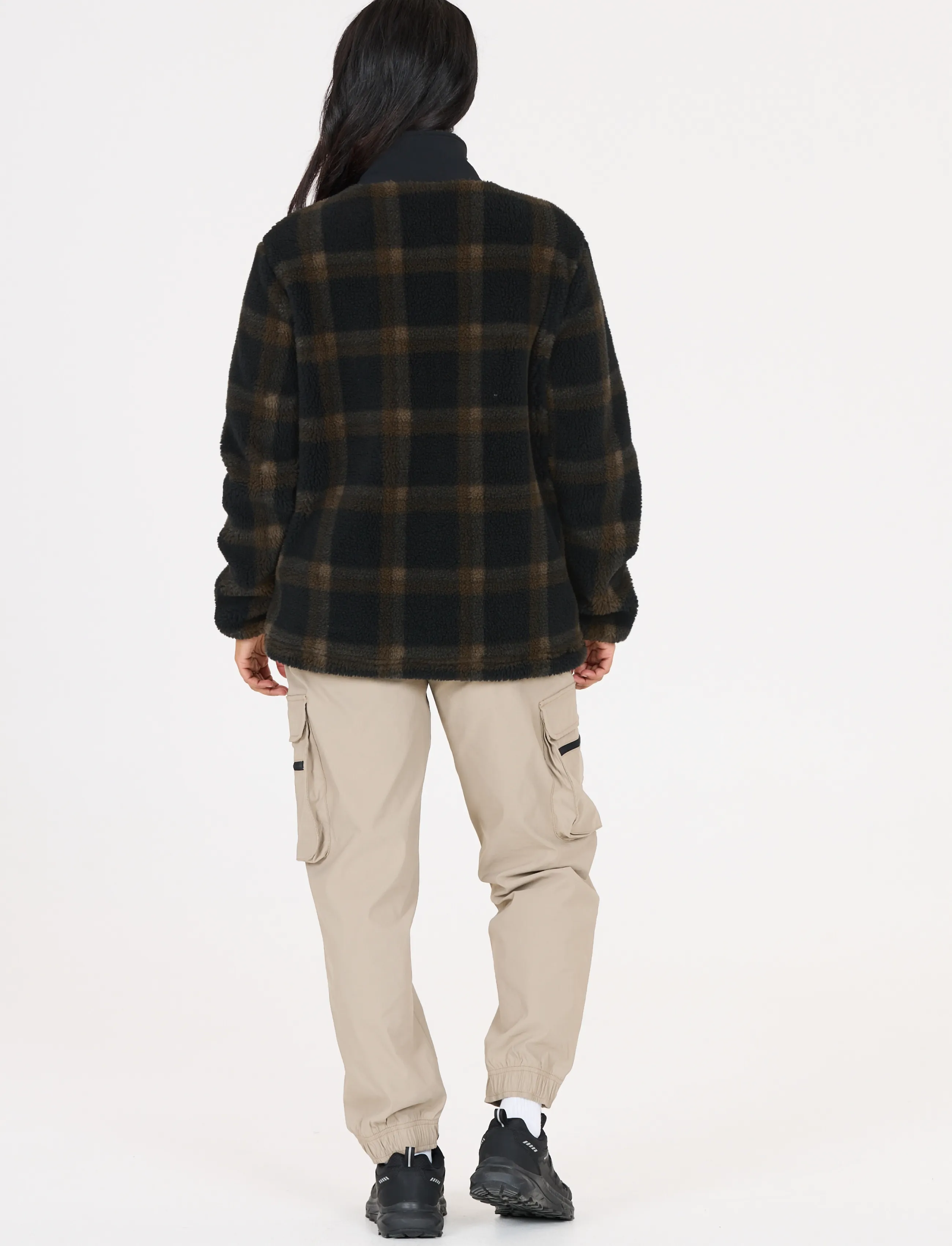 Whistler Carrillo W Aop Teddy Fleece Jacket jackor dam – bild 3