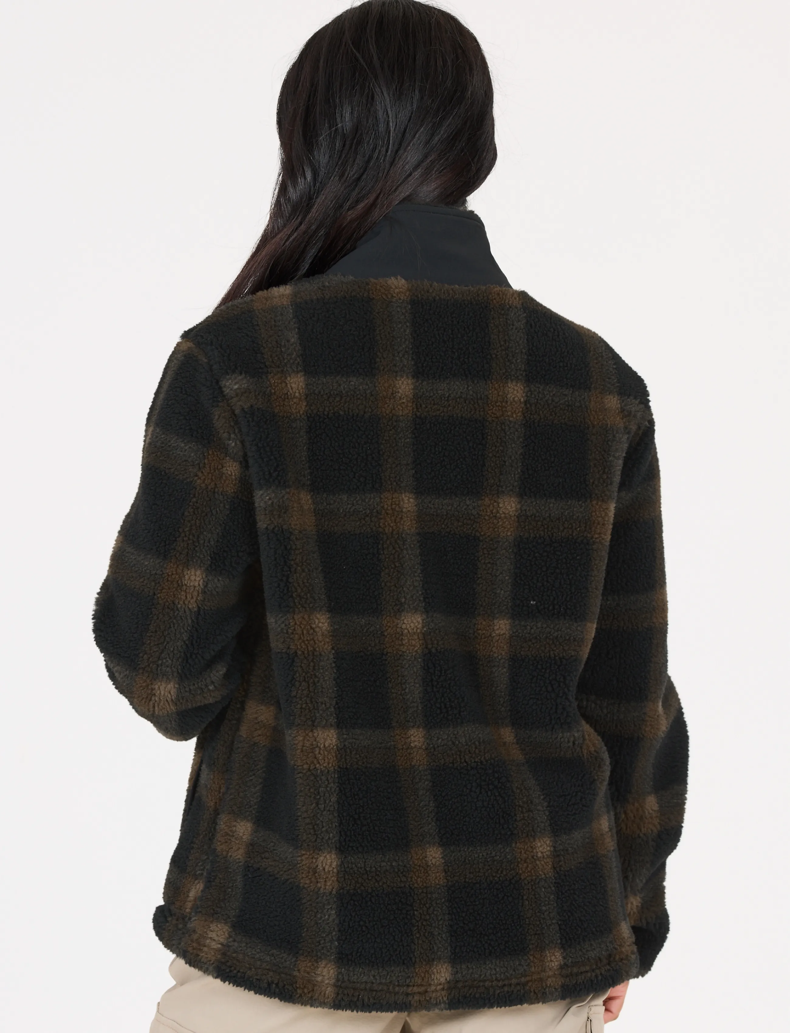 Whistler Carrillo W Aop Teddy Fleece Jacket jackor dam – bild 5