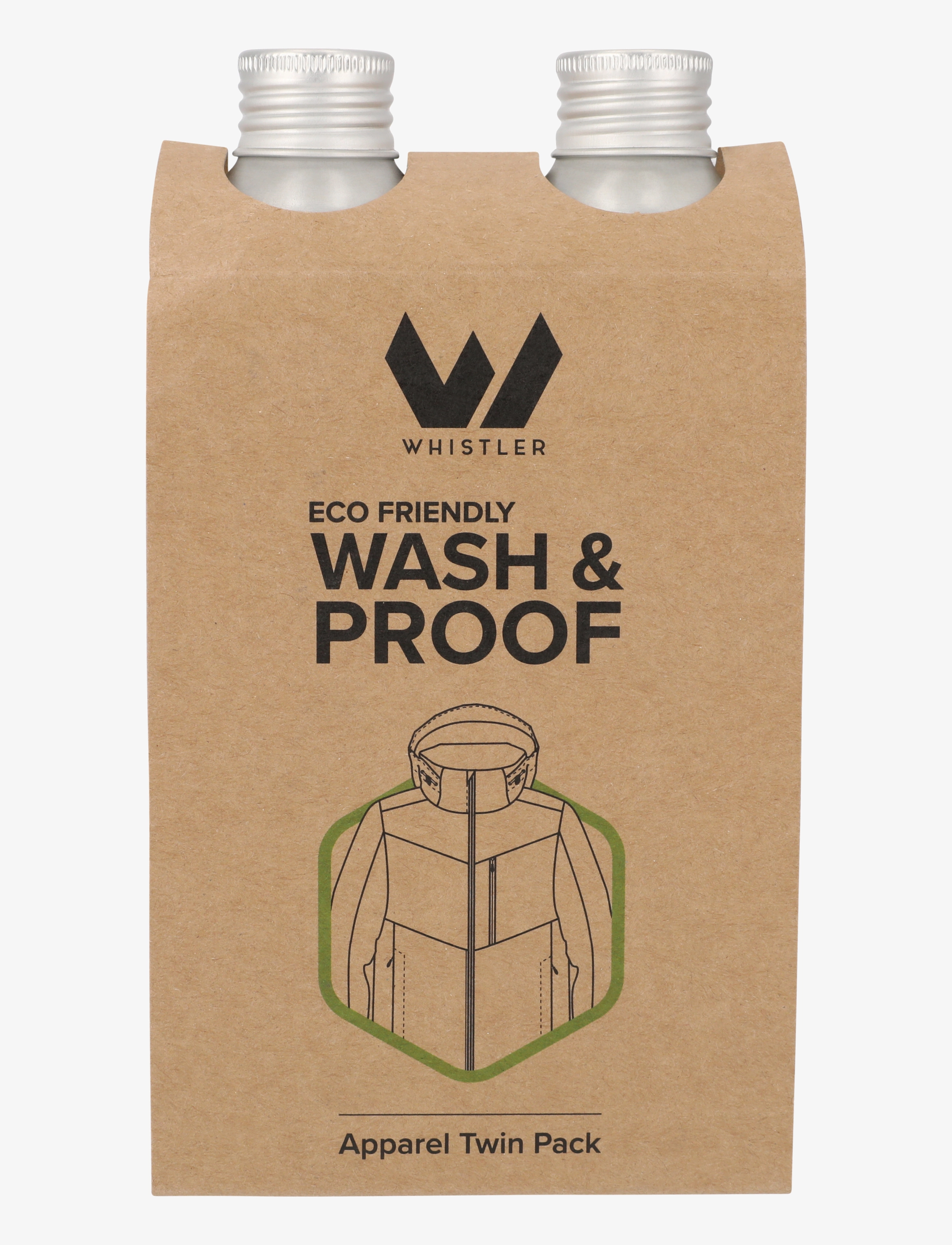 Whistler Wash and Proofer Twin Pack 225ml - Tilbehør - BLACK / beige