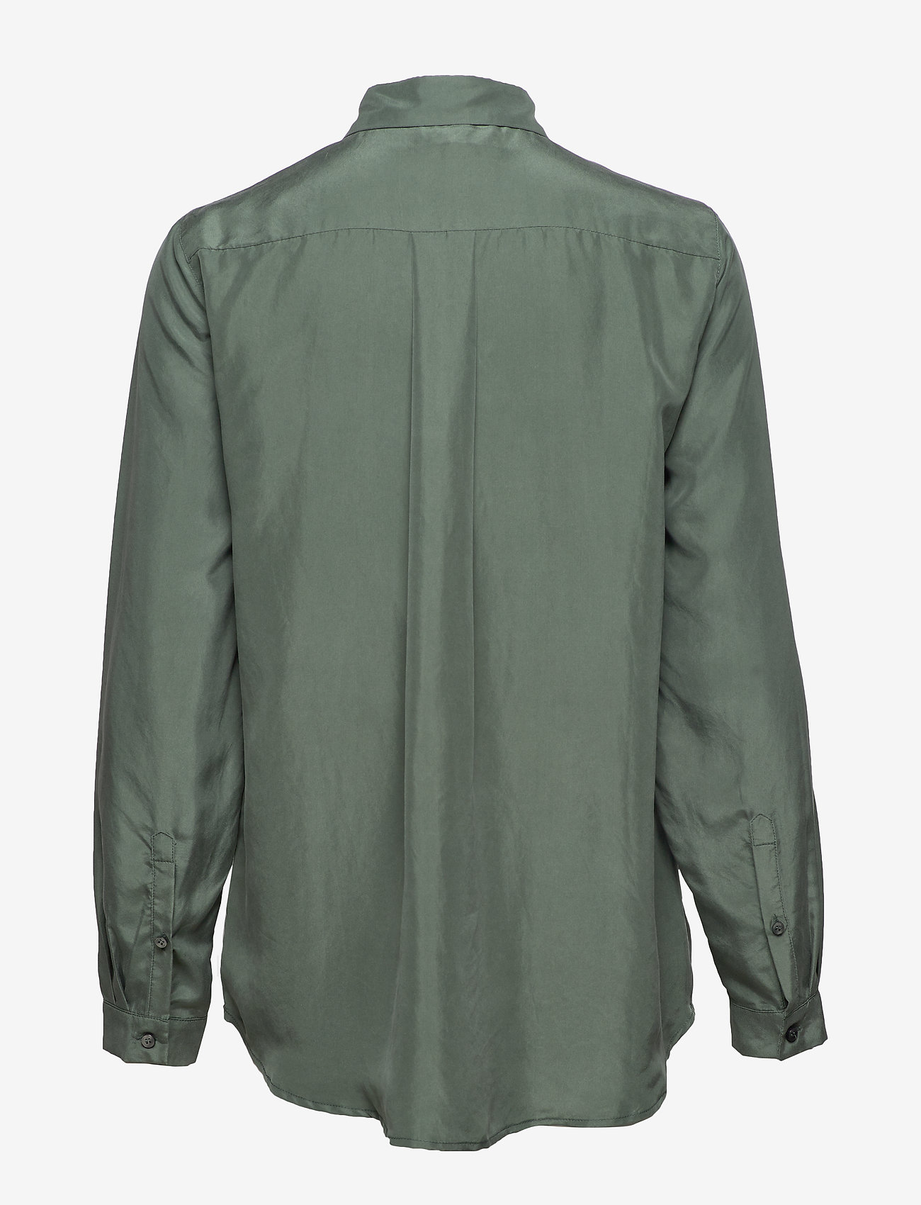 Whyred - KAROLINA WASHED SILK - cypress green - 1