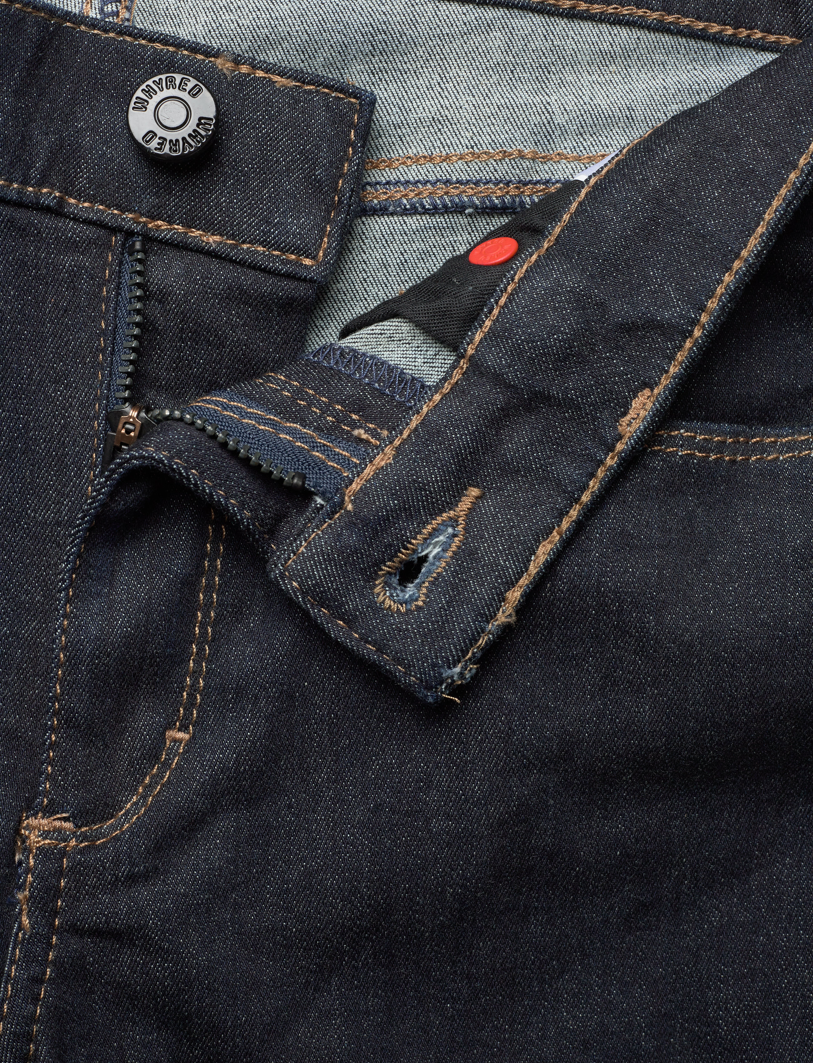 Whyred - EYE BLUE - pillifarkut - raw indigo - 3