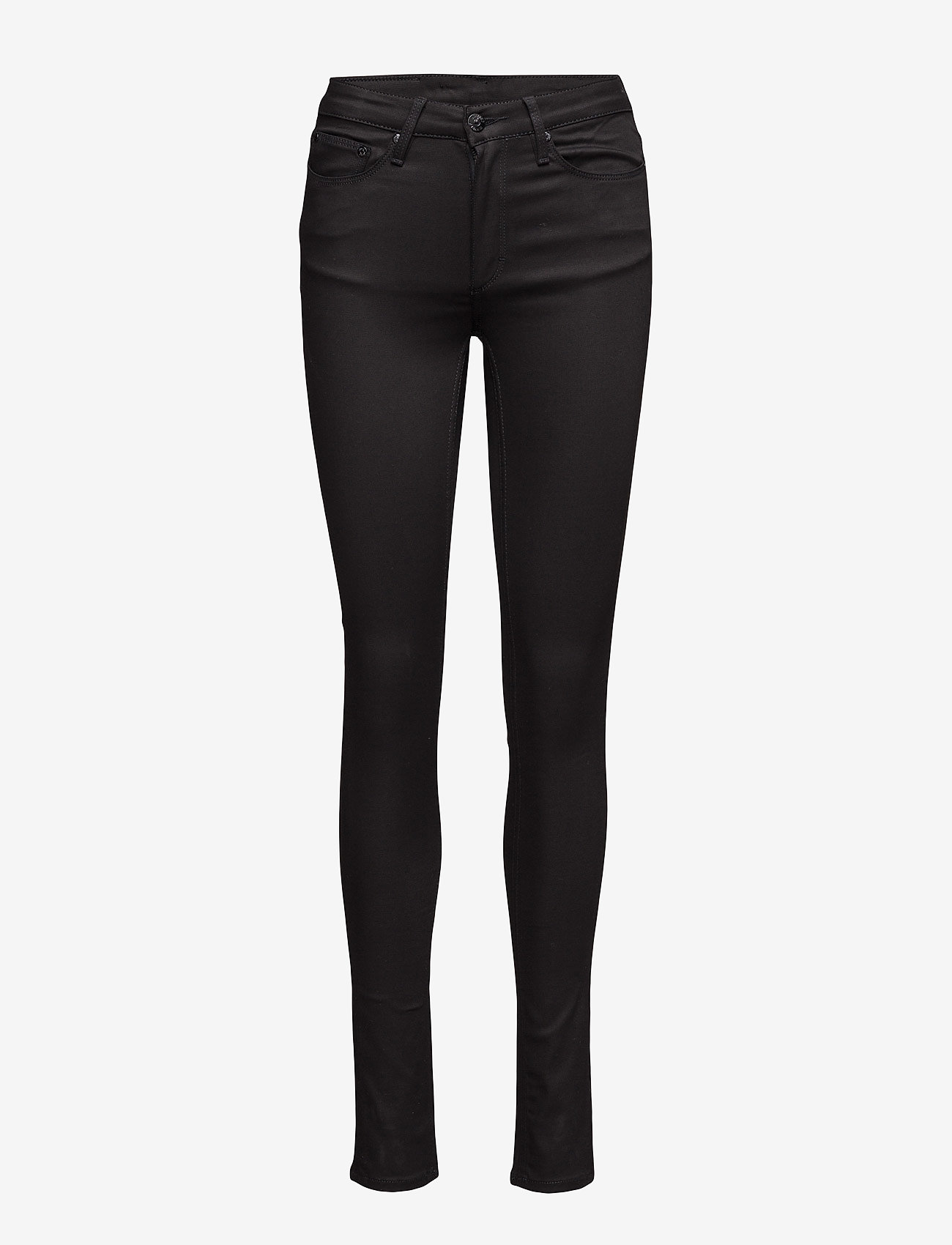 Whyred - VAIN STAY BLACK - skinny jeans - raw black - 0
