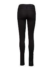 Whyred - VAIN STAY BLACK - džinsa bikses ar šaurām starām - raw black - 1