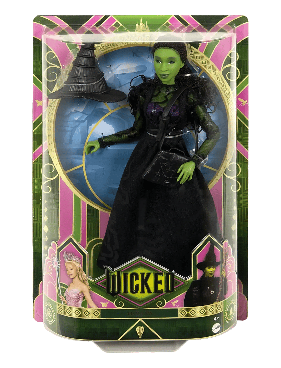 Wicked - Universal Pictures’ Wicked Elphaba Fashion Doll with Removable Fashions & Accessories - puppen - multicolor - 4