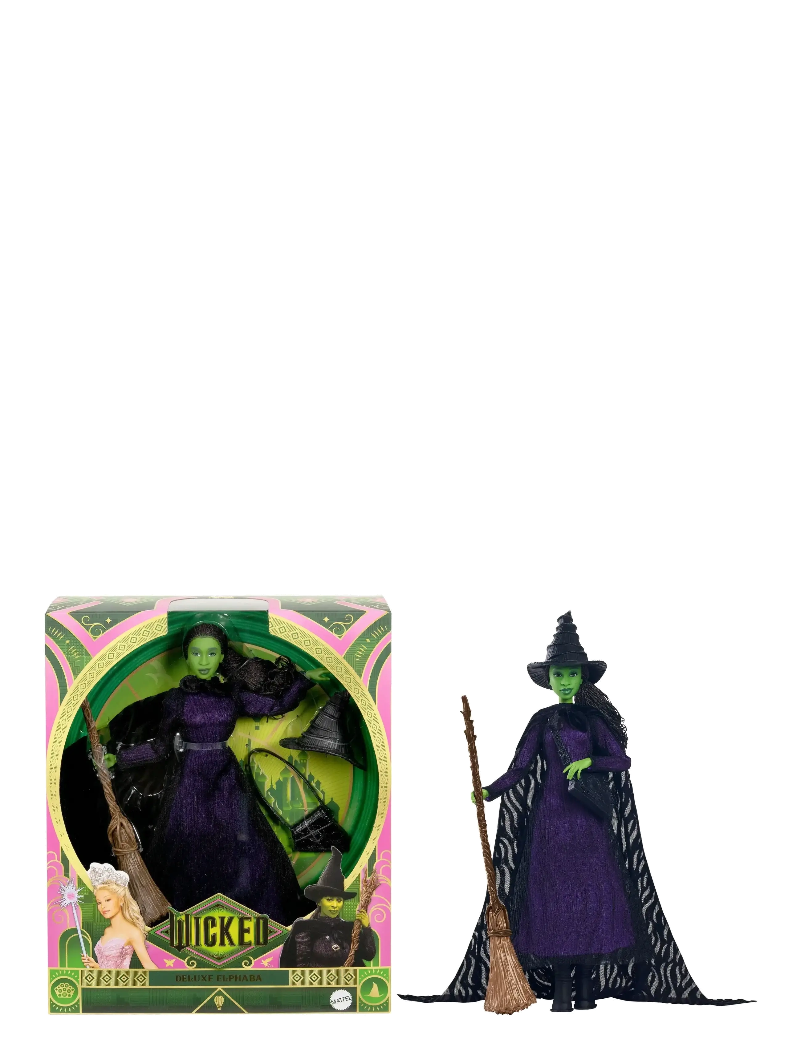 WICKED Wicked Deluxe Elphaba Fashion Doll Grün - One Size - Kinder