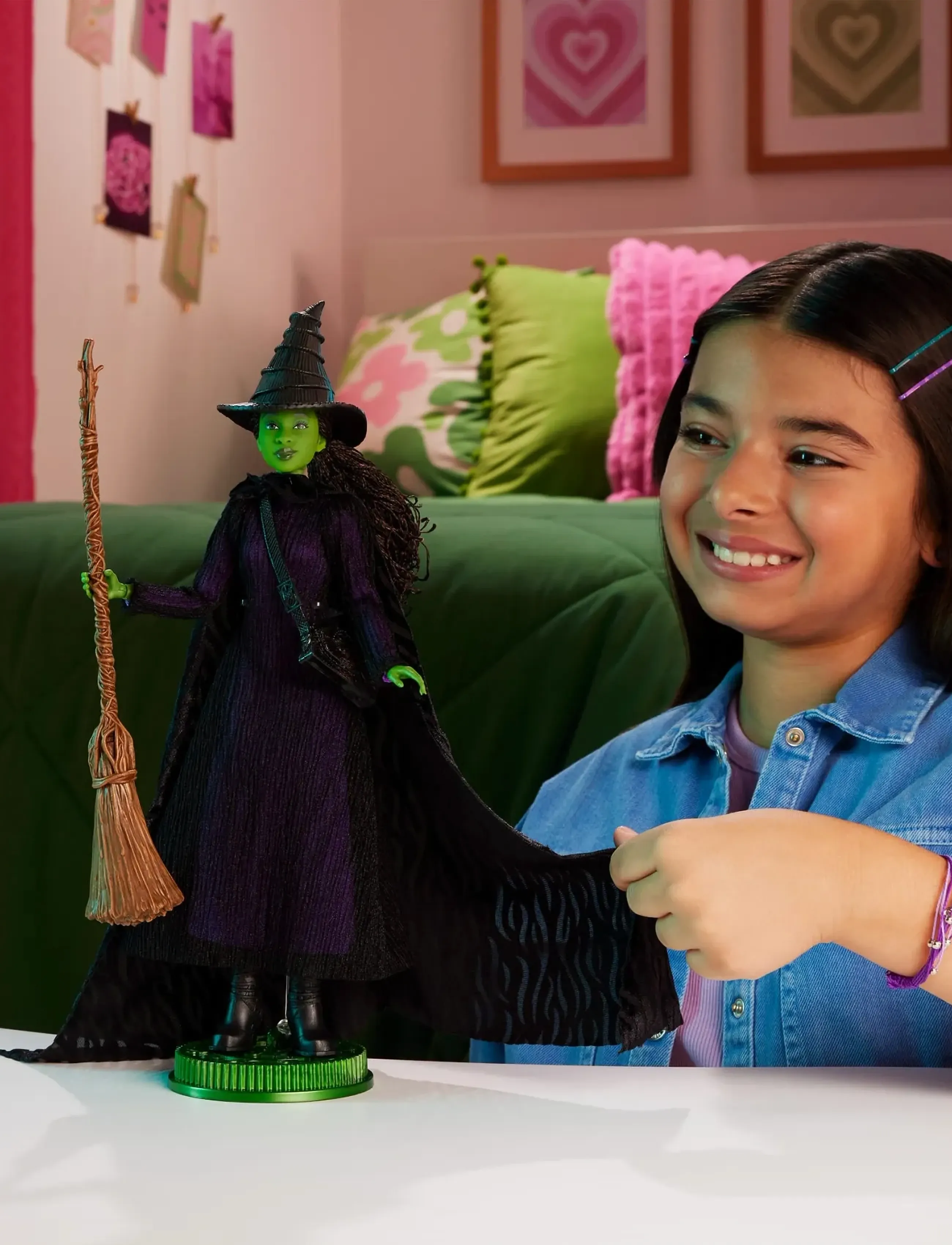 Wicked Deluxe Elphaba Fashion Doll, One Size, Dolls & Accessories, Grün - Dolls, Kinder