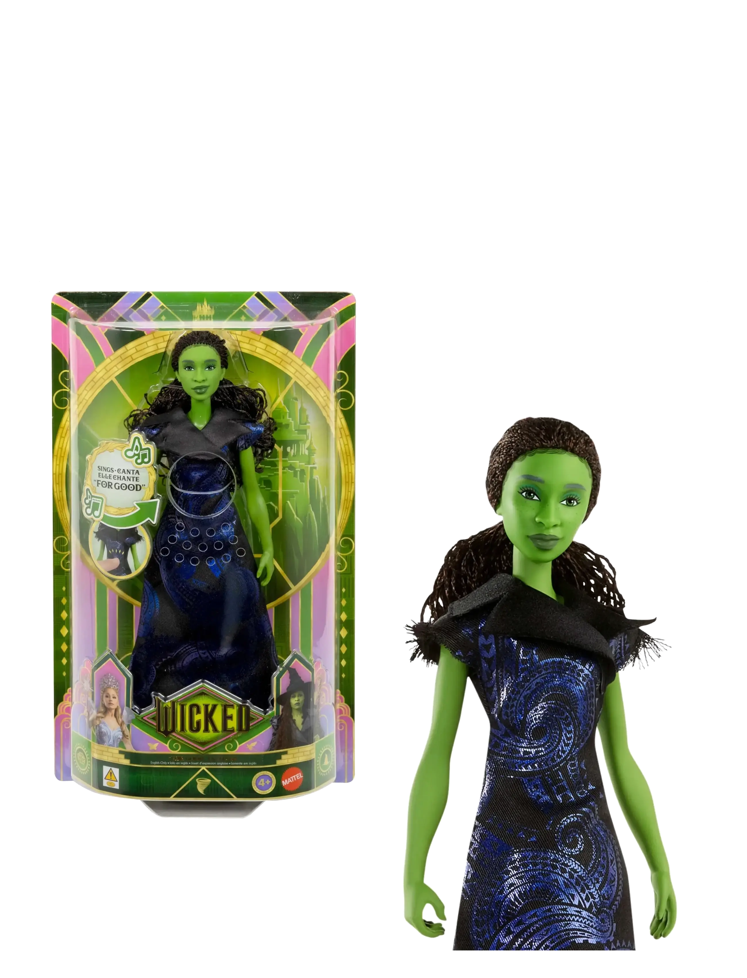 Wicked Wicked SINGING DOLL 2 - E - Nuket & tarvikkeet - MULTI COLOR / green