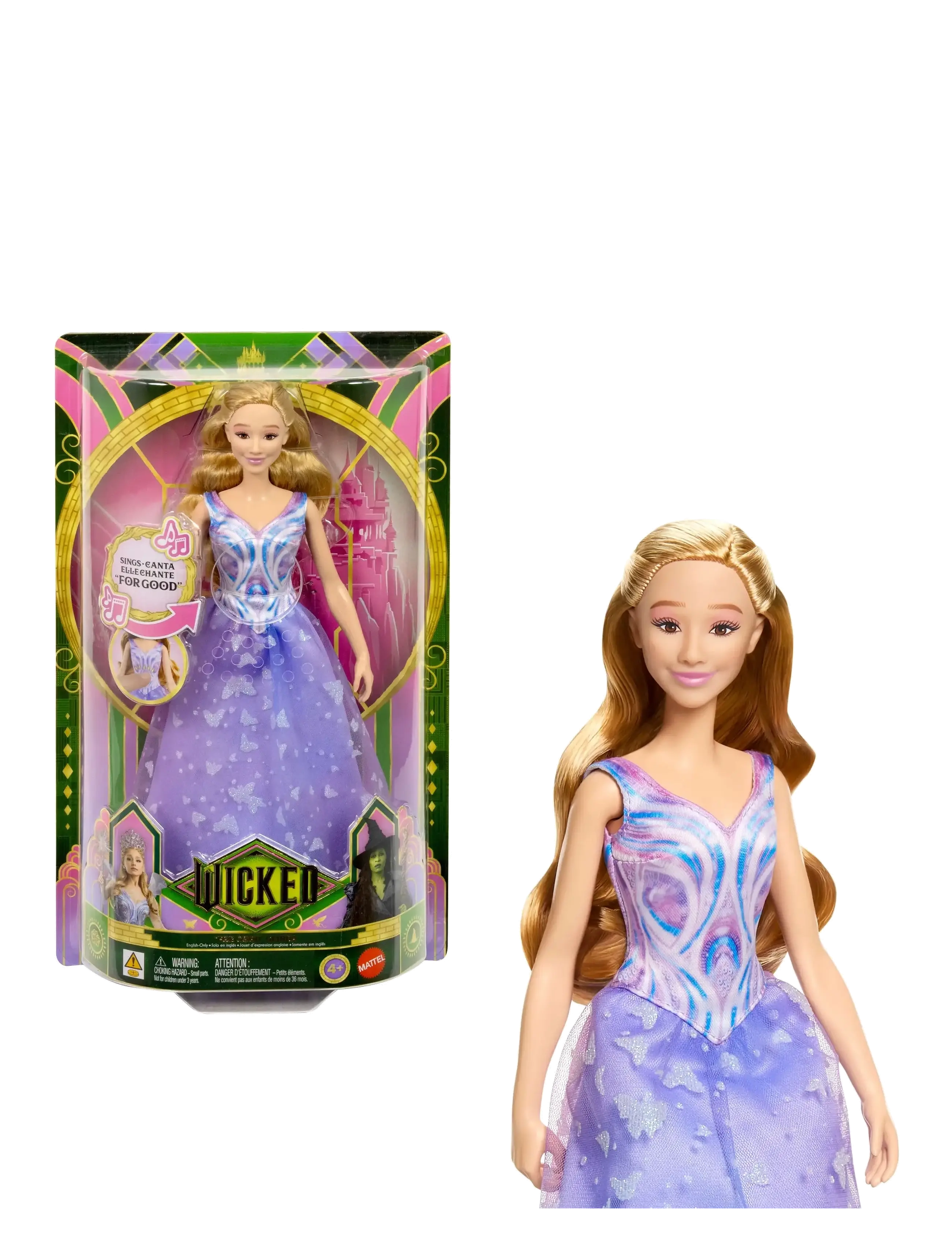 Wicked Singing Doll 2 G, One Size, Dolls & Accessories, Lila - Dolls, Kinder