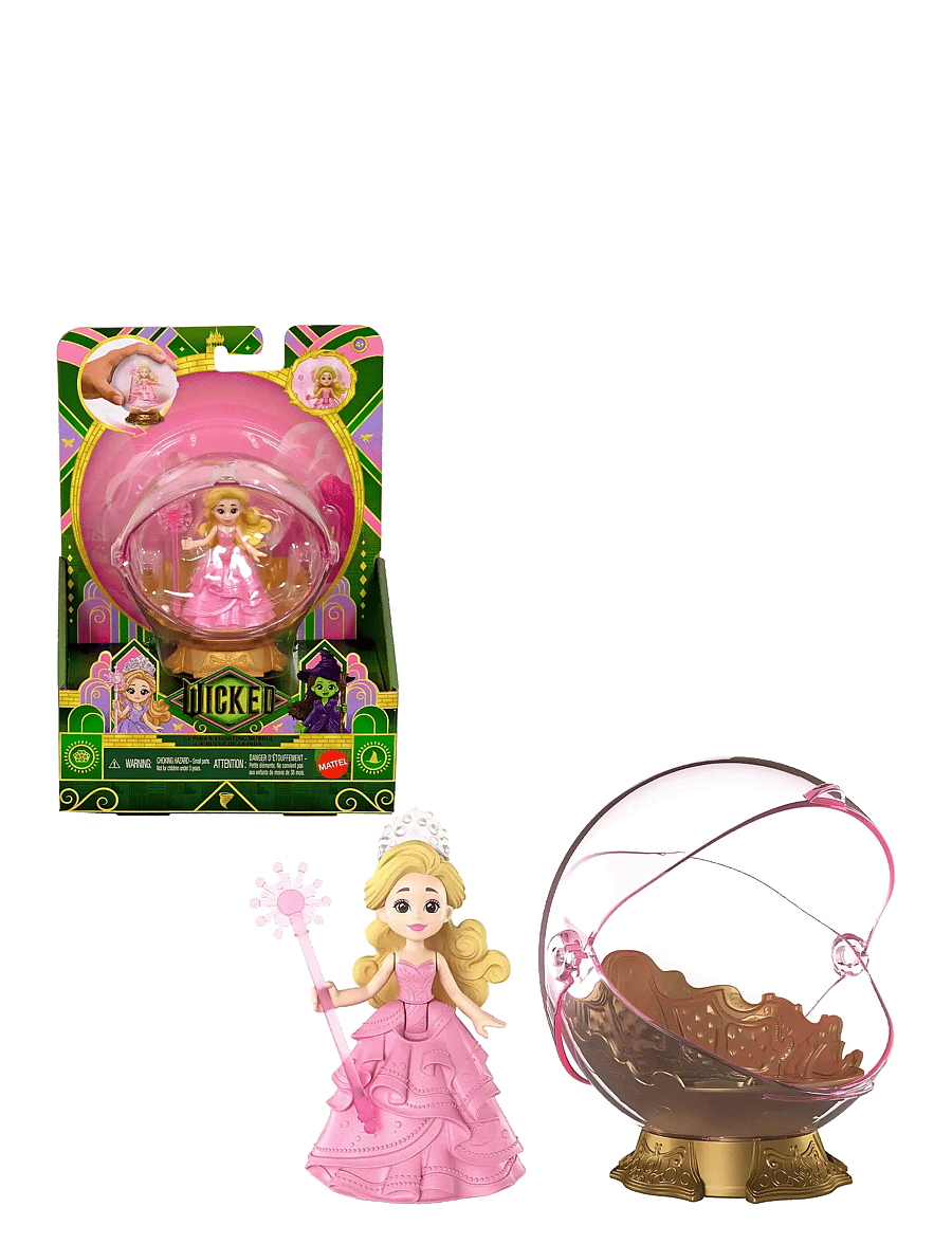 Wicked - Universal Pictures’ Wicked Glinda’s Floating Bubble Toy with Vehicle & Glinda Small Doll - puppen - multi color - 0