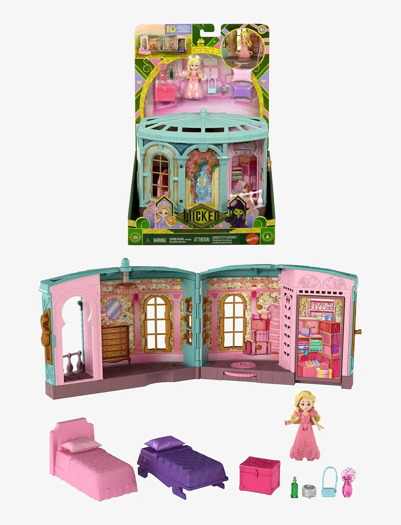 Wicked - Wicked Glindas Studentenzimmer Spielset - doll houses - multi color - 1