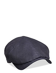 Wigéns - Newsboy Slim Cap - flat cap -hatut - navy - 0