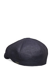 Wigéns - Newsboy Slim Cap - flat cap -hatut - navy - 1