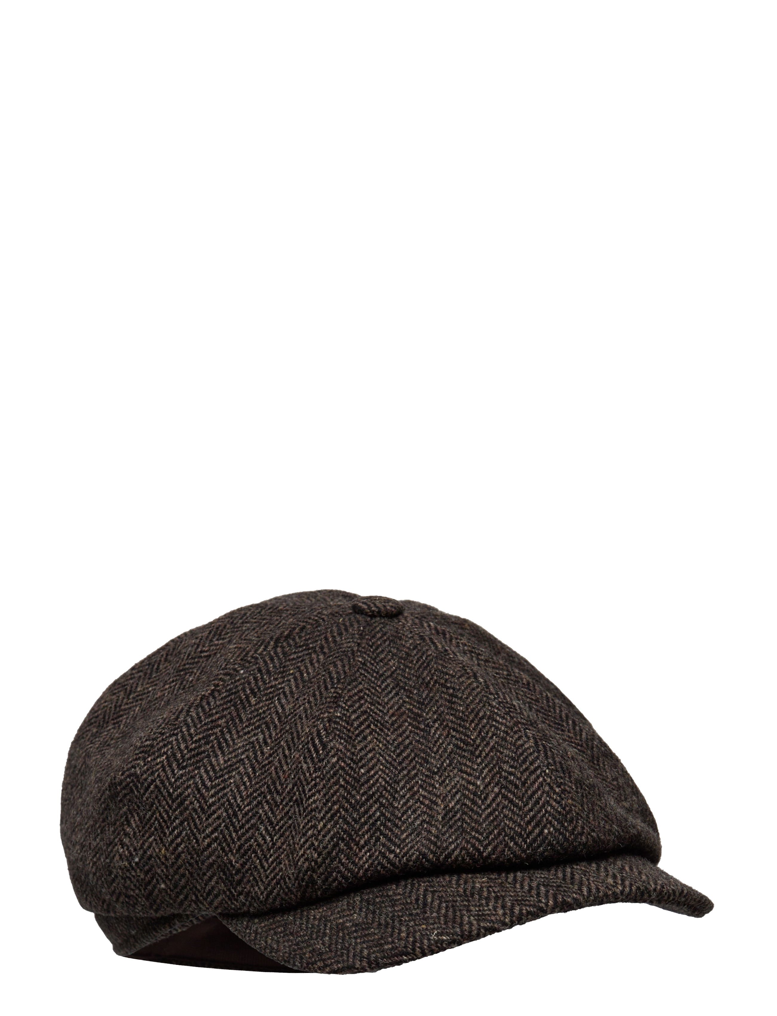 Wigéns Newsboy Classic Cap - Wigéns - DARK BROWN / brown