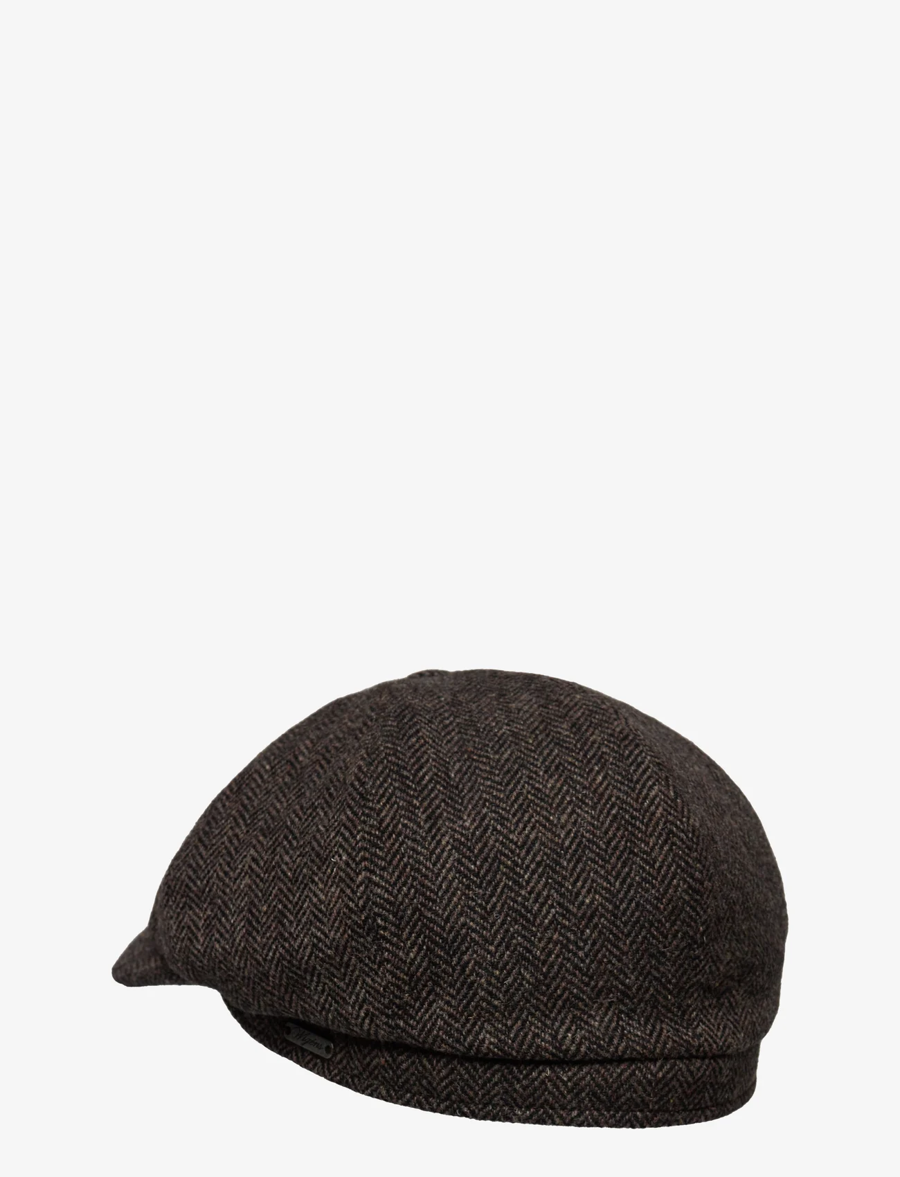 Wigéns - Newsboy Classic Cap - flat cap -hatut - dark brown - 1