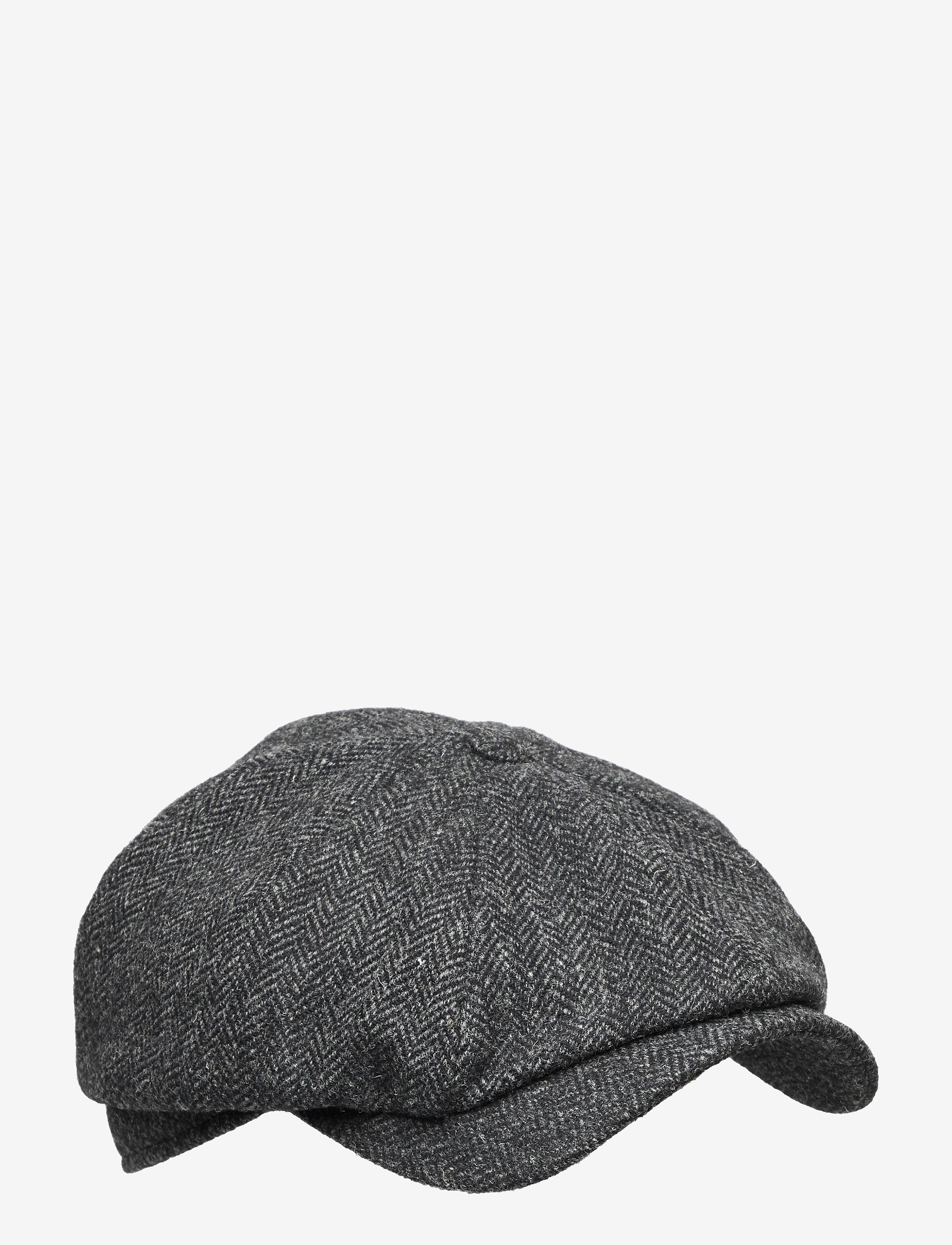 Wigéns Newsboy Classic Cap - Accessoires - DARK GREY MELANGE / grey