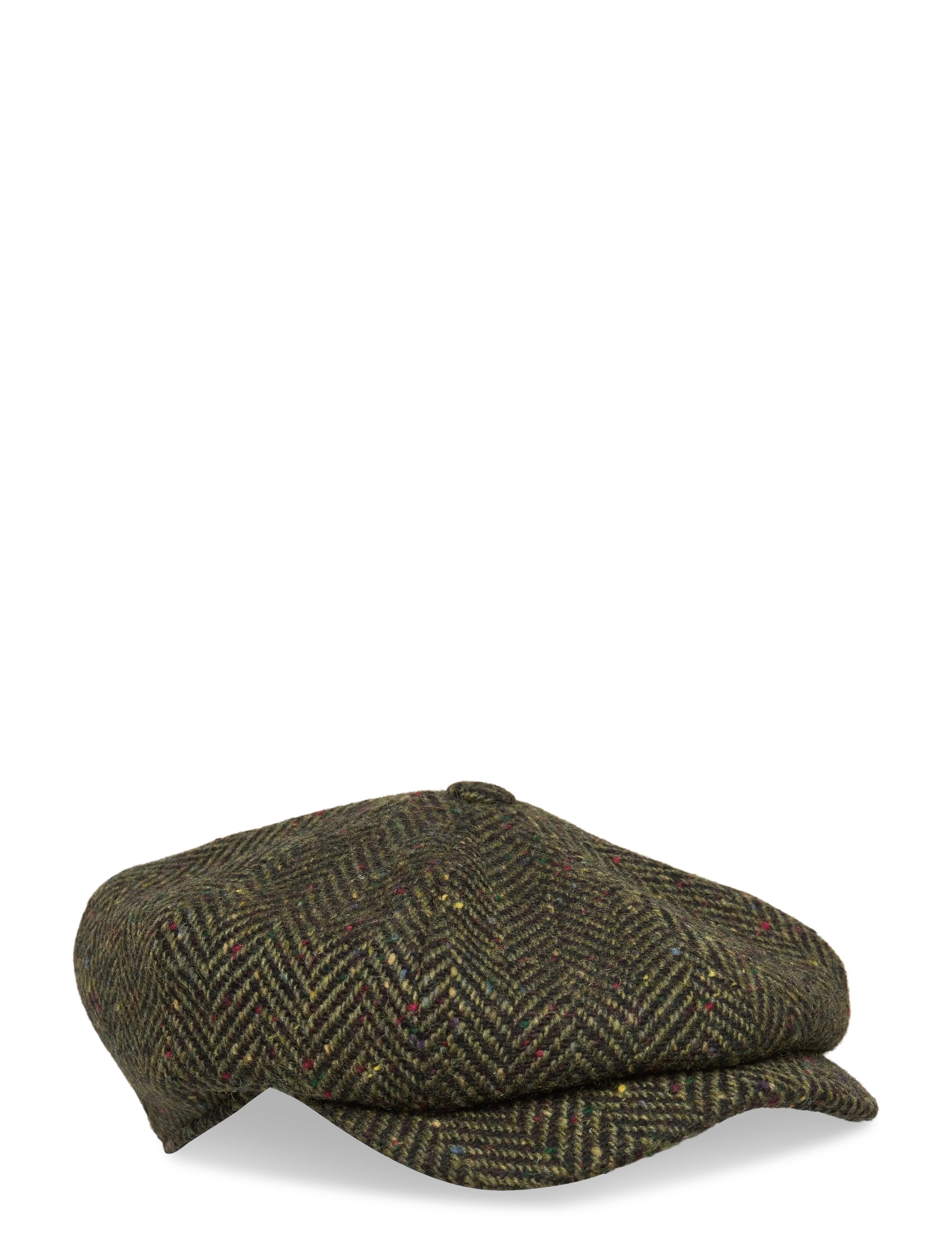 Wigéns Newsboy Retro Cap - Hats & Caps - DARK GREEN / green