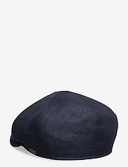 Wigéns - Newsboy Slim Cap - flat cap -hatut - navy - 1