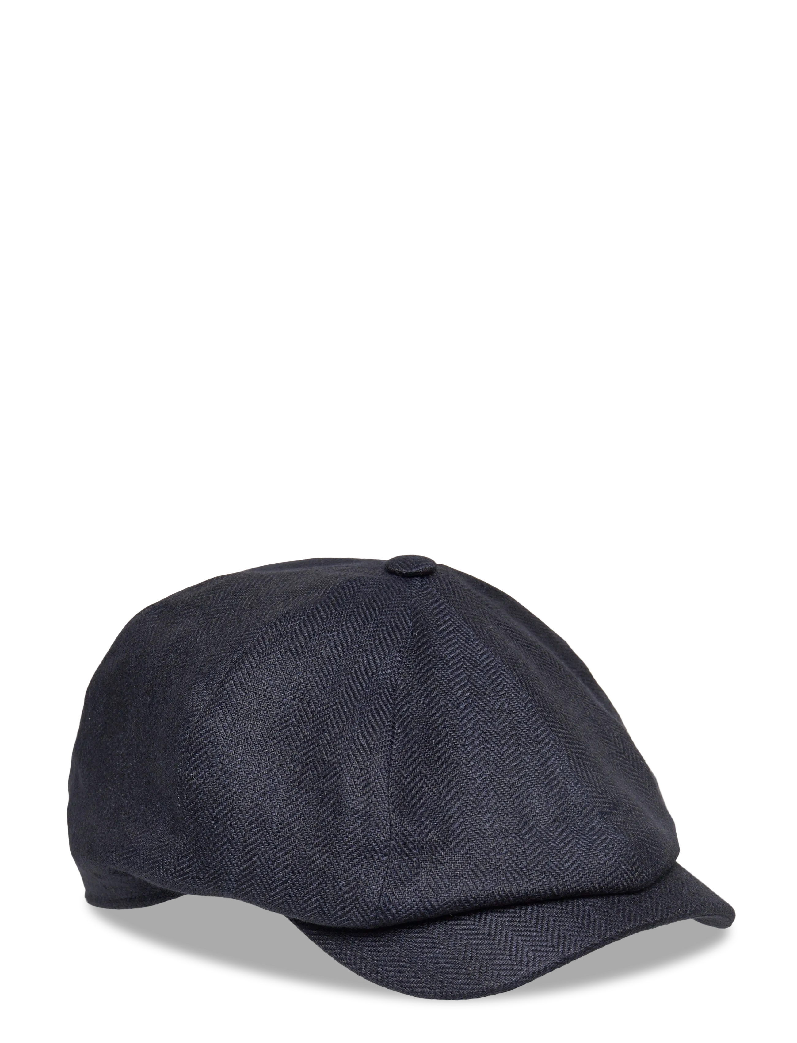 Wigéns Newsboy Classic Cap, 61, Headwear, Marineblau - Flat Caps, Männerswear