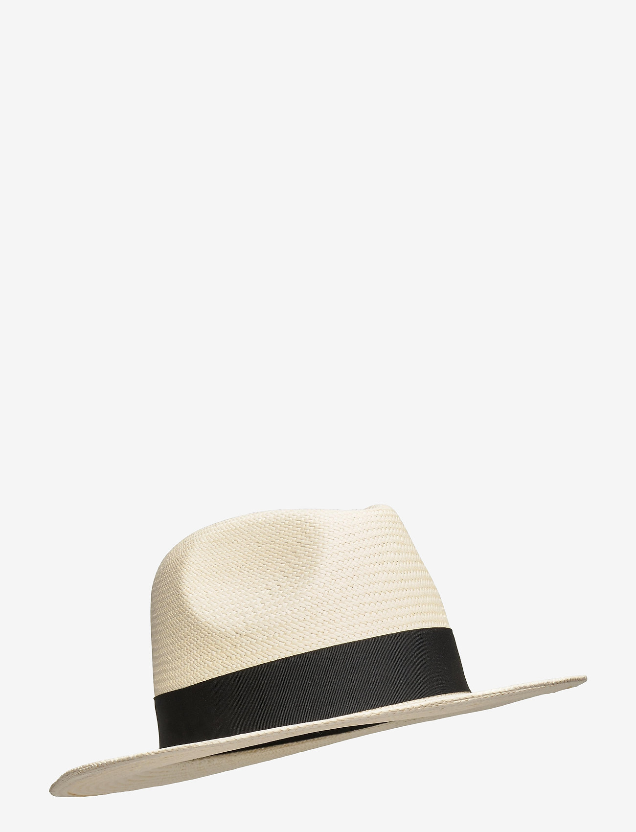 Wigéns - Fedora Panama Hat - hoeden - black - 0