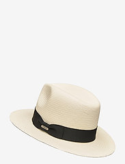 Wigéns - Fedora Panama Hat - hats - black - 1