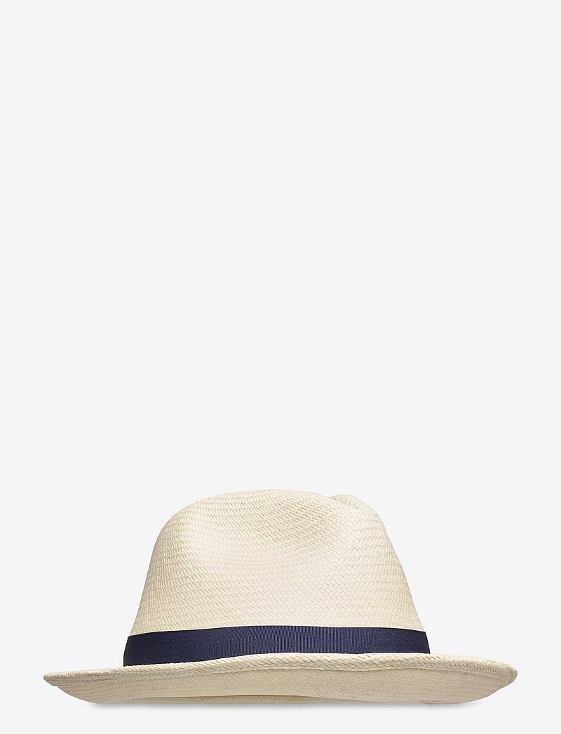 Wigéns - Panama Trilby Hat - hats - navy - 0