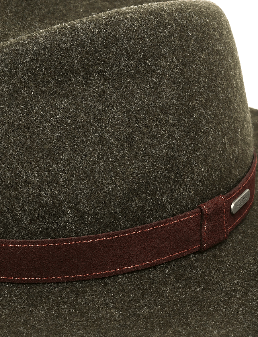 Wigéns - Country Hat - hattar - dark olive - 3