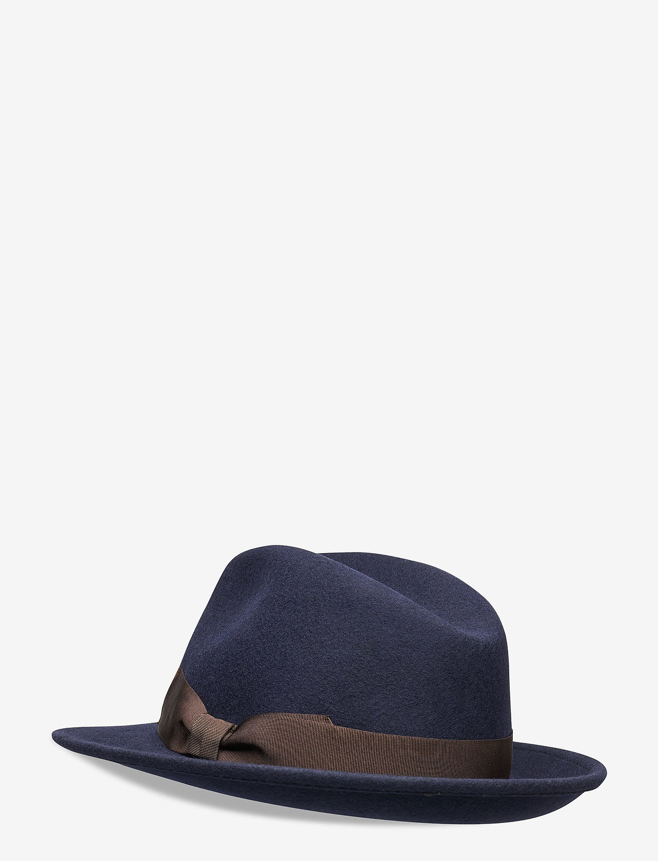 Wigéns - Fedora Hat - navy / brown hat band - 1