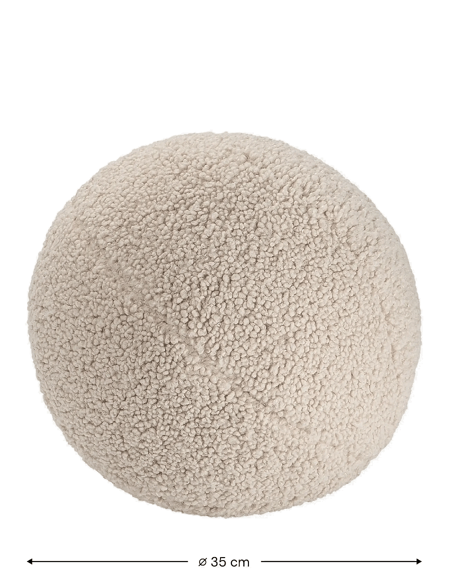 Wigiwama - Ball Cushion teddy - biscuit - 1