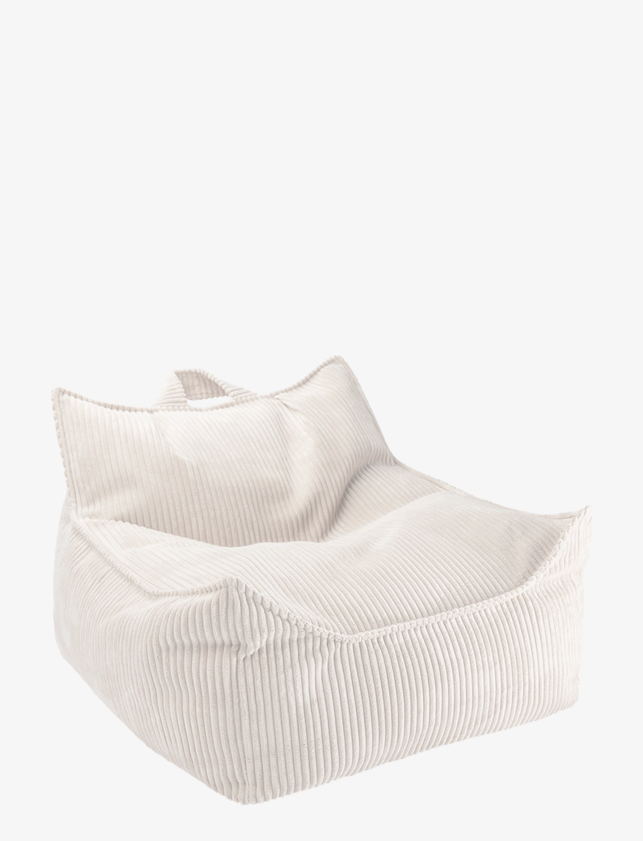 Wigiwama Beanbag Chair corduroy - Mööbel - MARSHMALLOW / white