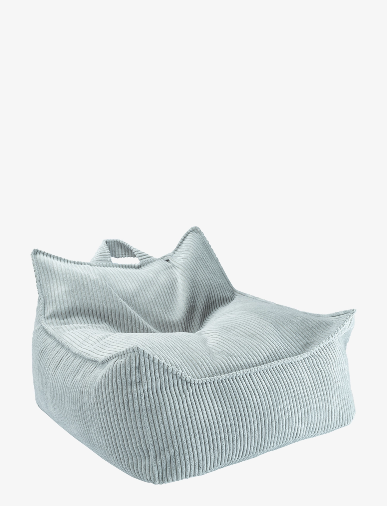 Wigiwama Beanbag Chair Corduroy, Puffer, Grøn, Str: 80X 70X 50CM