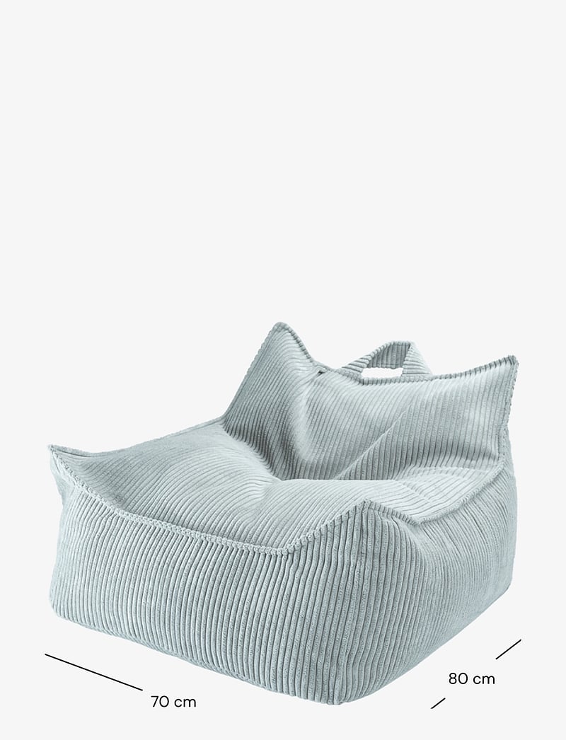 Wigiwama - Beanbag Chair corduroy - poufs - peppermint green - 1