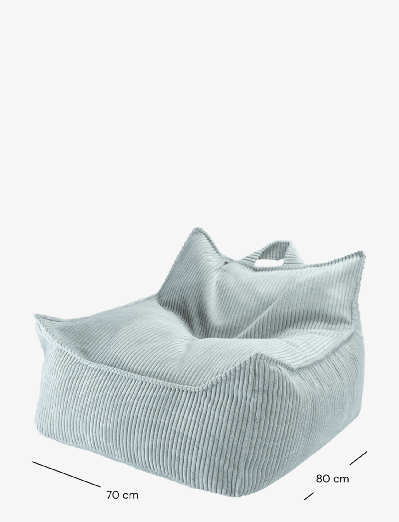 Wigiwama - Beanbag Chair corduroy - puffer og lænestole - peppermint green - 1