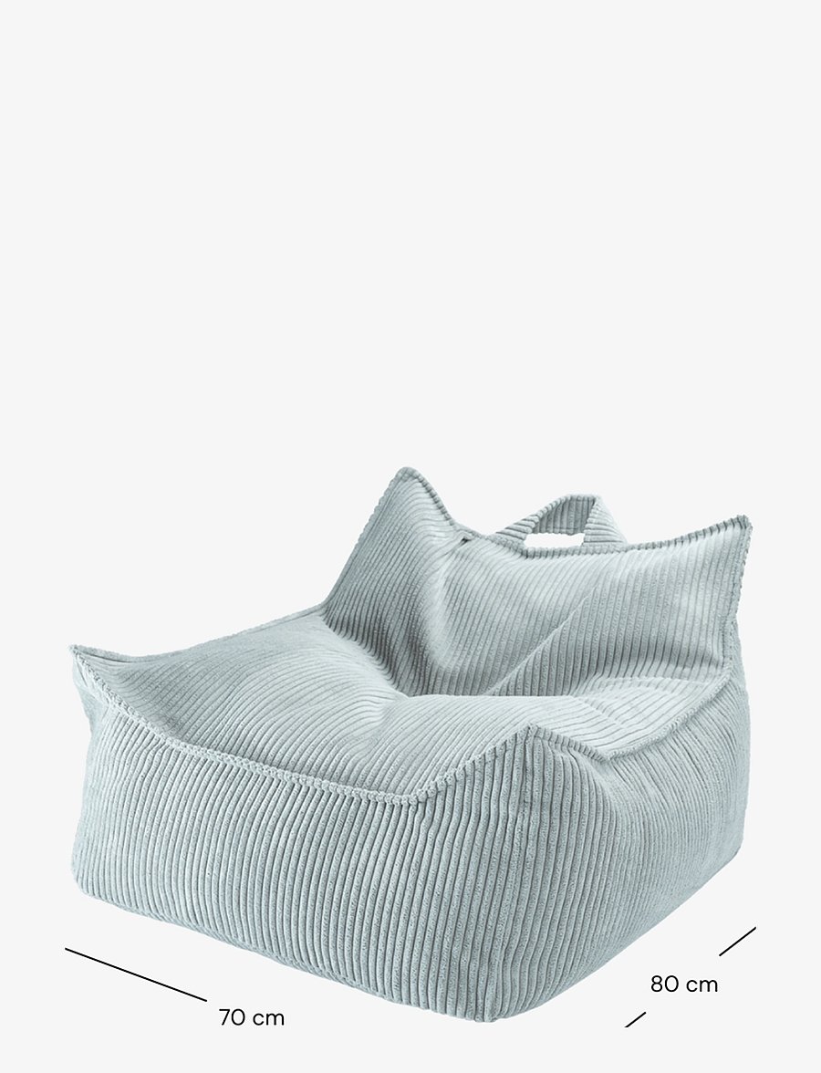 Wigiwama - Beanbag Chair corduroy - puhvetid ja tugitoolid - peppermint green - 1