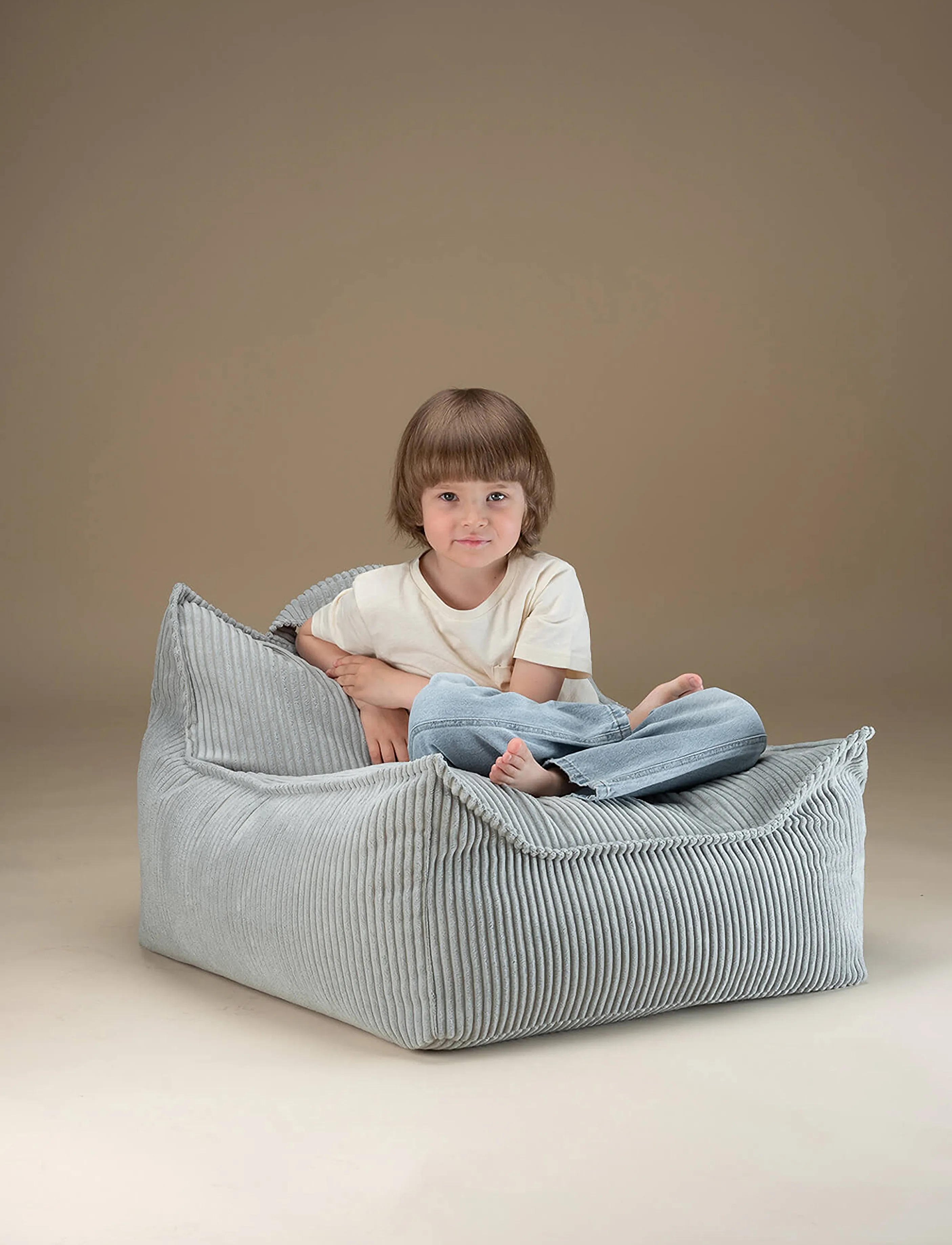 Wigiwama - Beanbag Chair corduroy - puffer og lænestole - peppermint green - 5