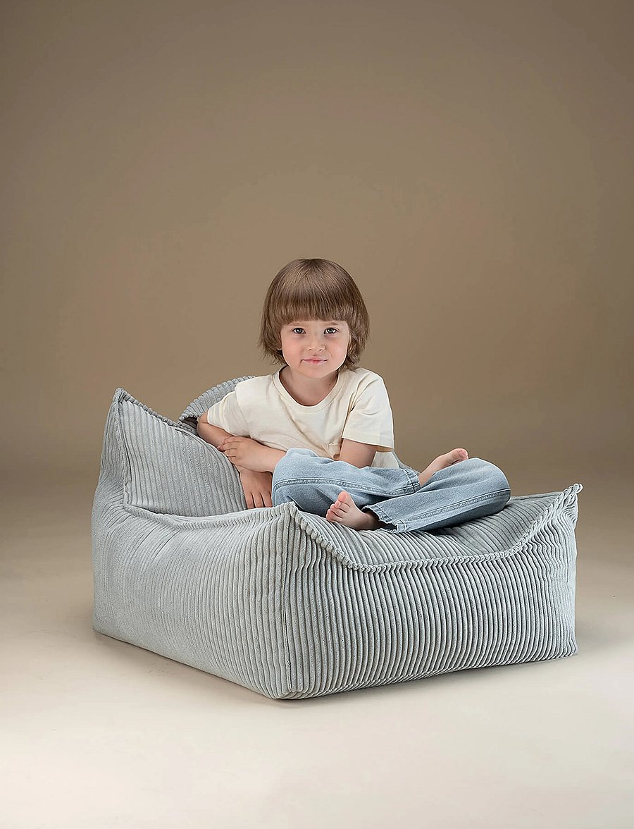 Wigiwama - Beanbag Chair corduroy - puhvetid ja tugitoolid - peppermint green - 5