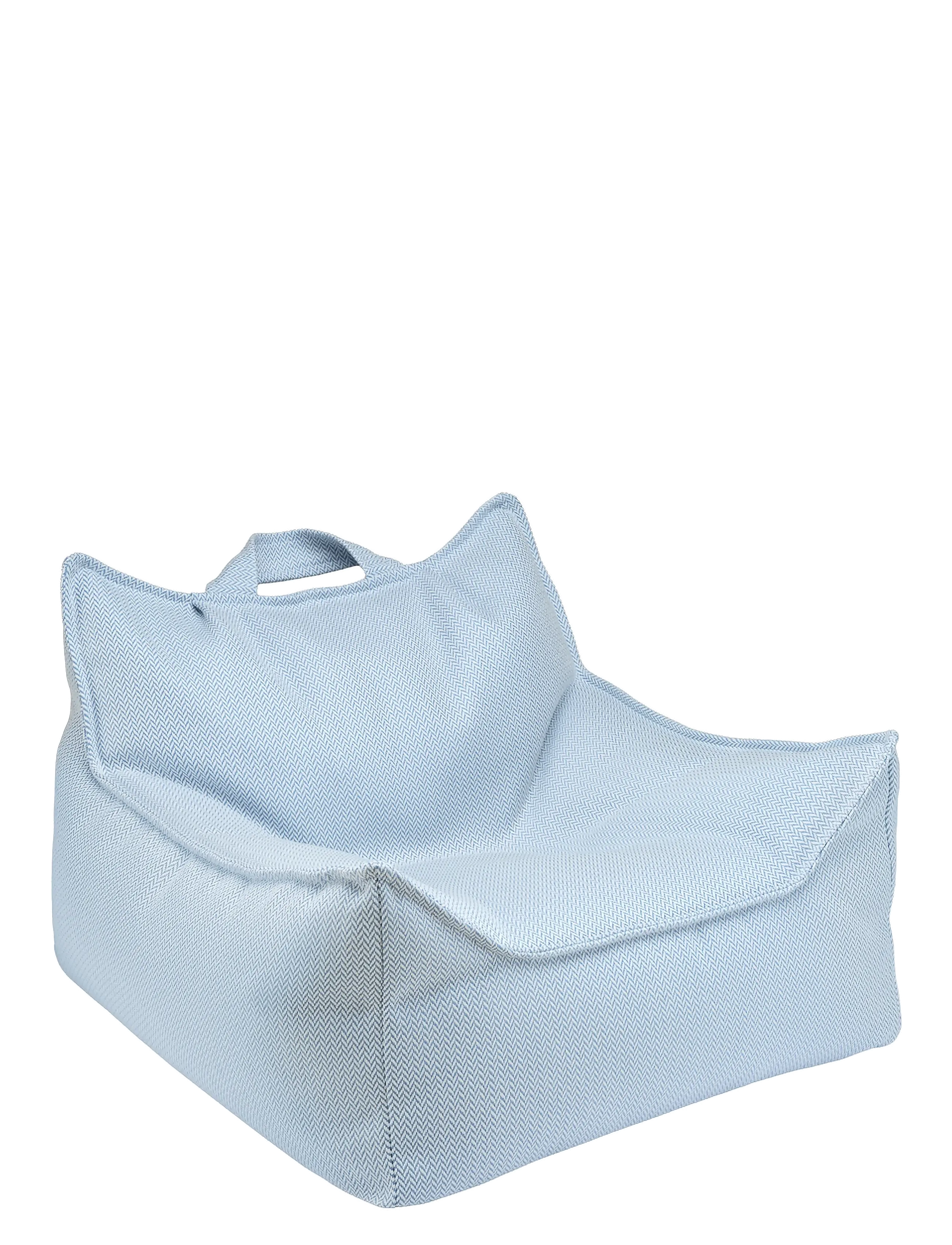 Wigiwama Azure Outdoor Beanbag Chair, Stol & Stools, Blå, Str: 80X 70X 50CM