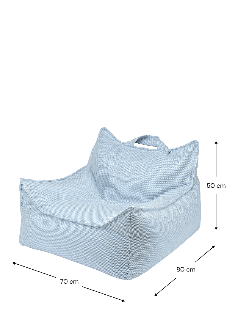 Wigiwama - Azure Outdoor Beanbag Chair - välimööbel - azure - 2