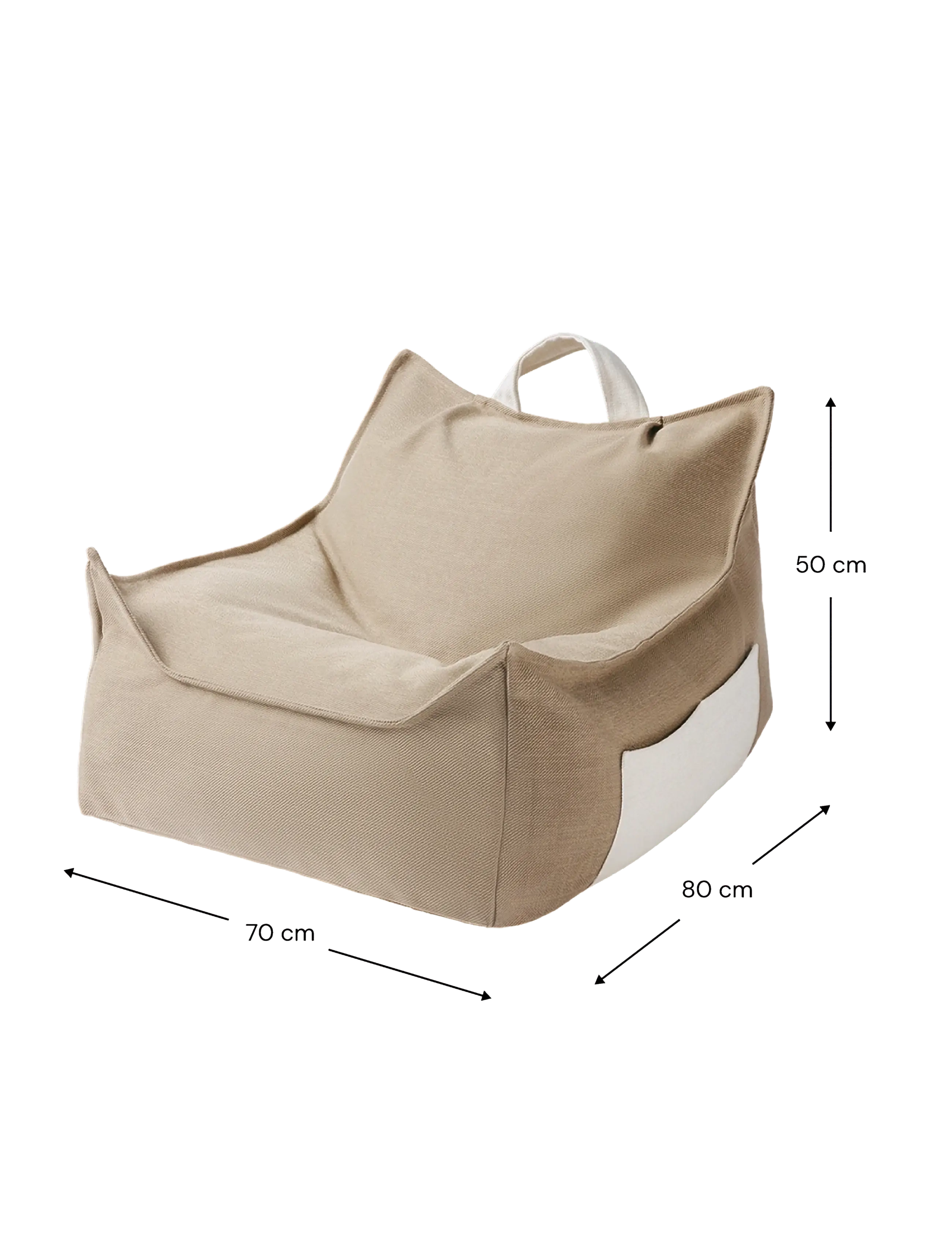 Wigiwama - Pomegranate Outdoor Beanbag Chair - havemøbler - dune - 2