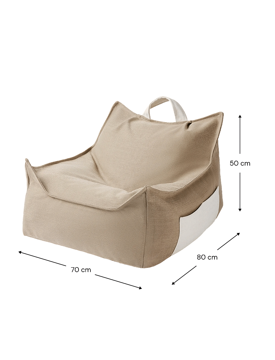 Wigiwama - Pomegranate Outdoor Beanbag Chair - välimööbel - dune - 2