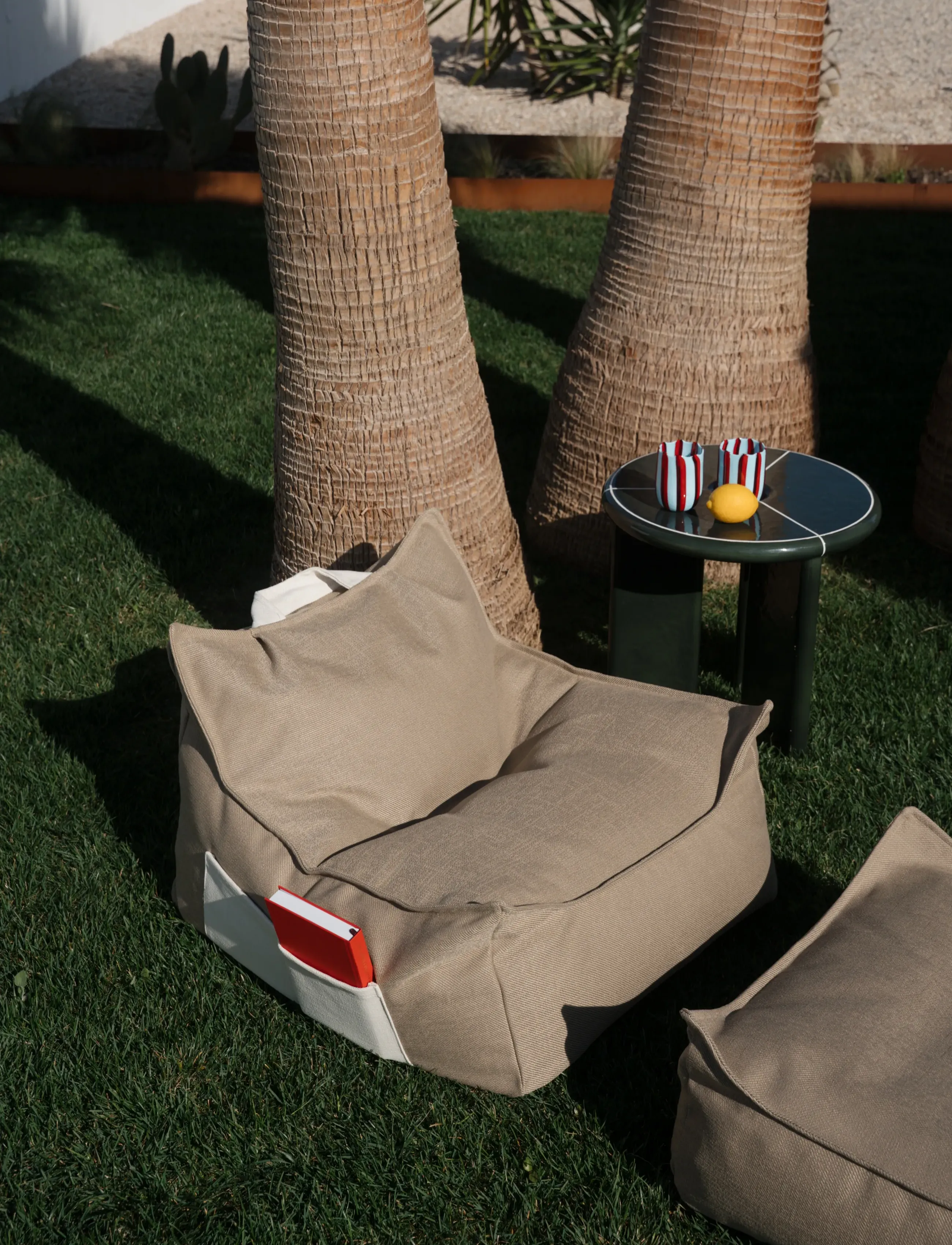 Wigiwama - Pomegranate Outdoor Beanbag Chair - havemøbler - dune - 4