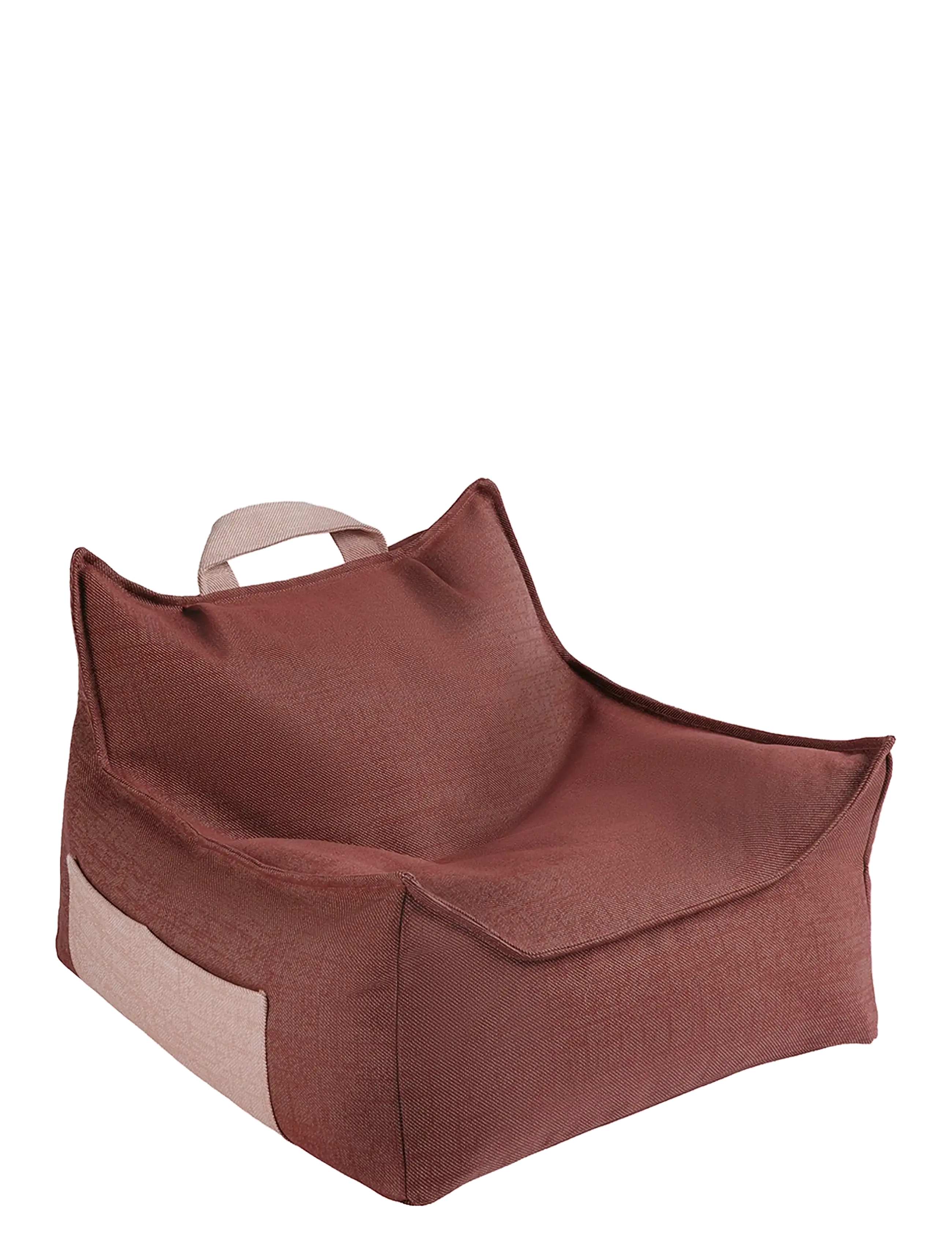 Wigiwama Pomegranate Outdoor Beanbag Chair, Outdoor Furniture, Rød, Str: 80X 70X 50CM