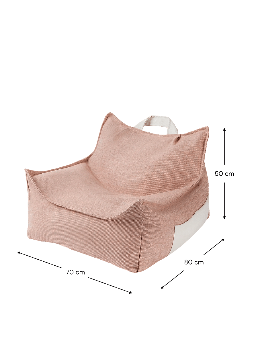 Wigiwama - Pomegranate Outdoor Beanbag Chair - välimööbel - seashell - 2