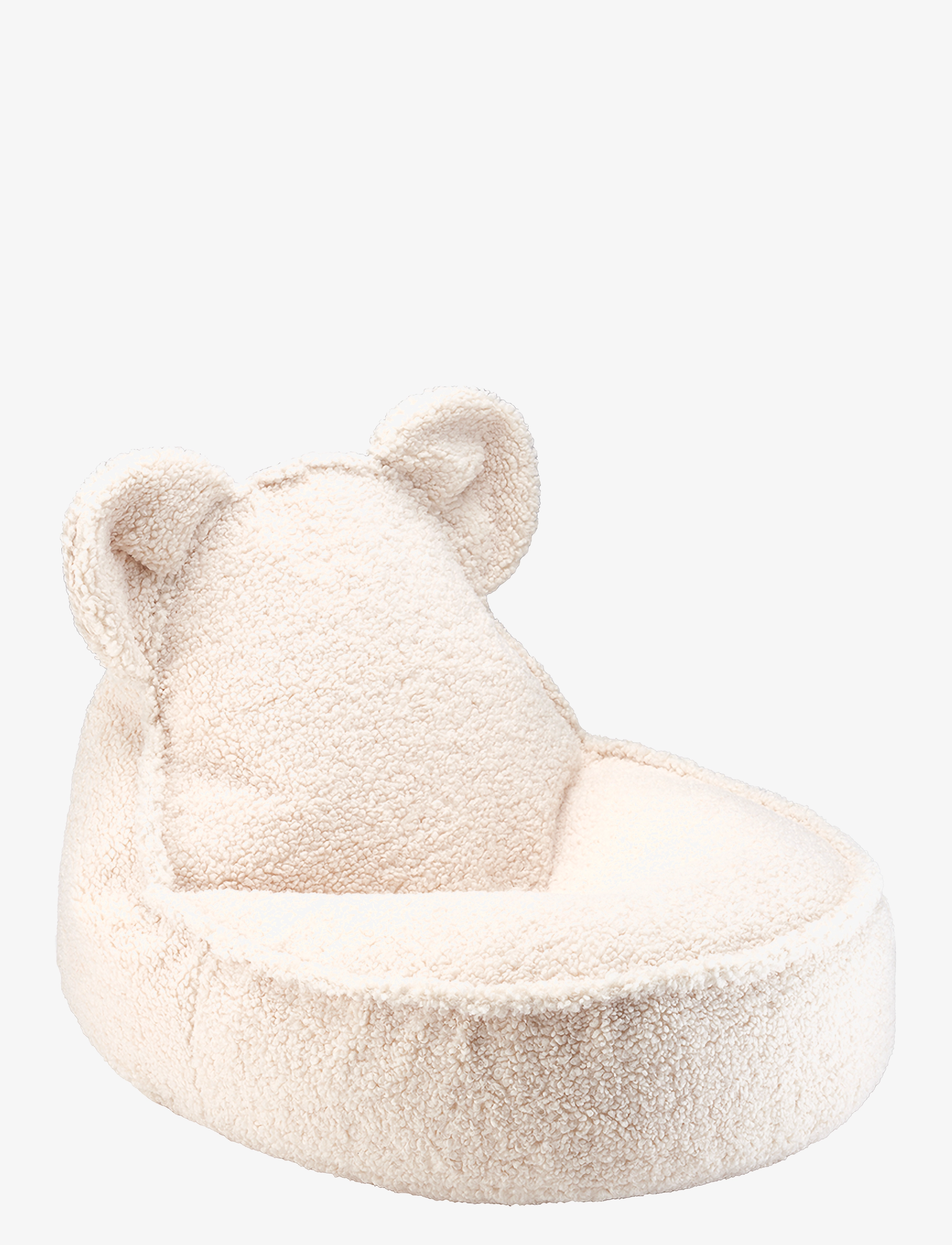 Wigiwama Bear Beanbag Teddy, Puffer, Creme, Str: 75X 60X 45CM