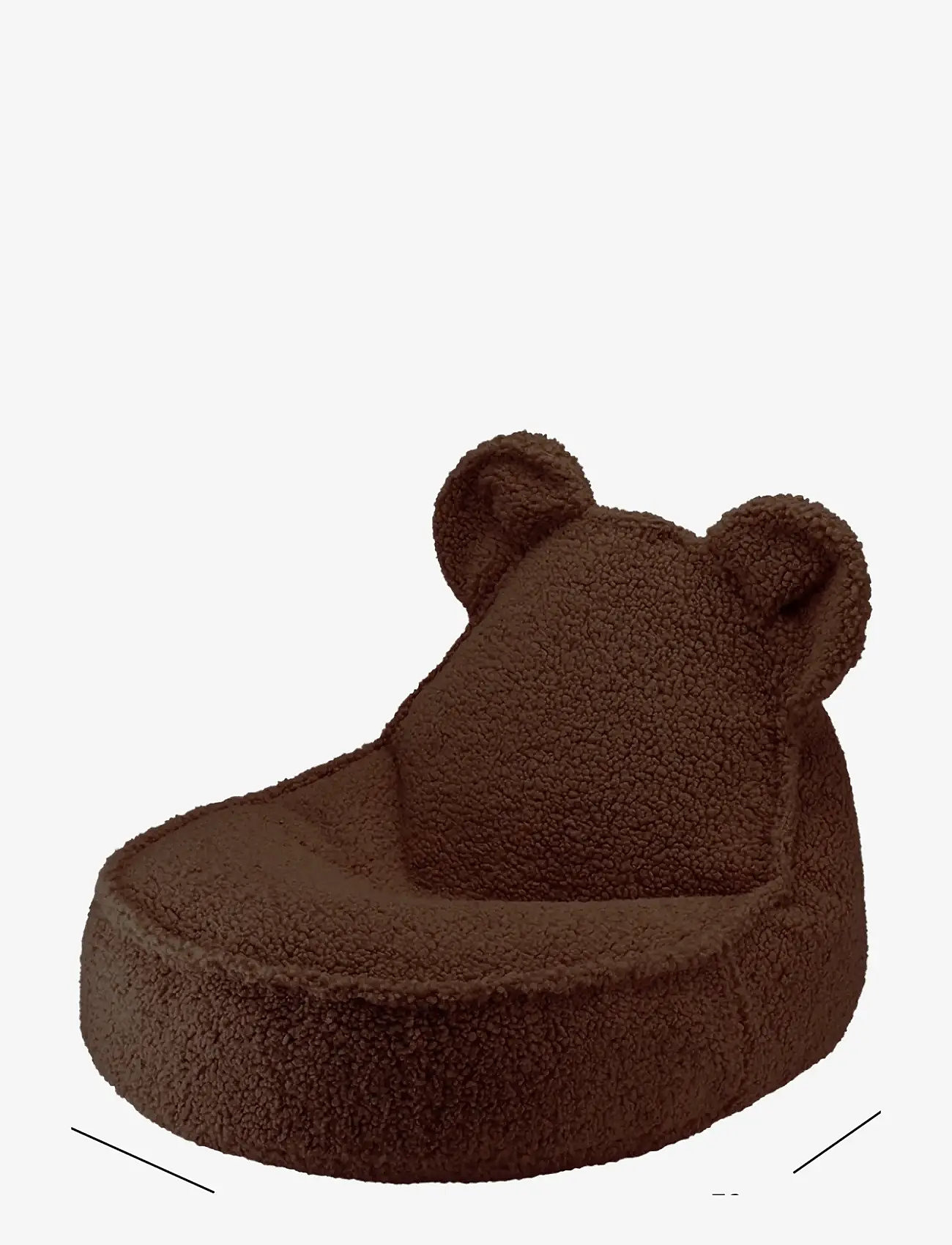 Wigiwama - Bear Beanbag teddy - puhvetid ja tugitoolid - warm hazel - 2
